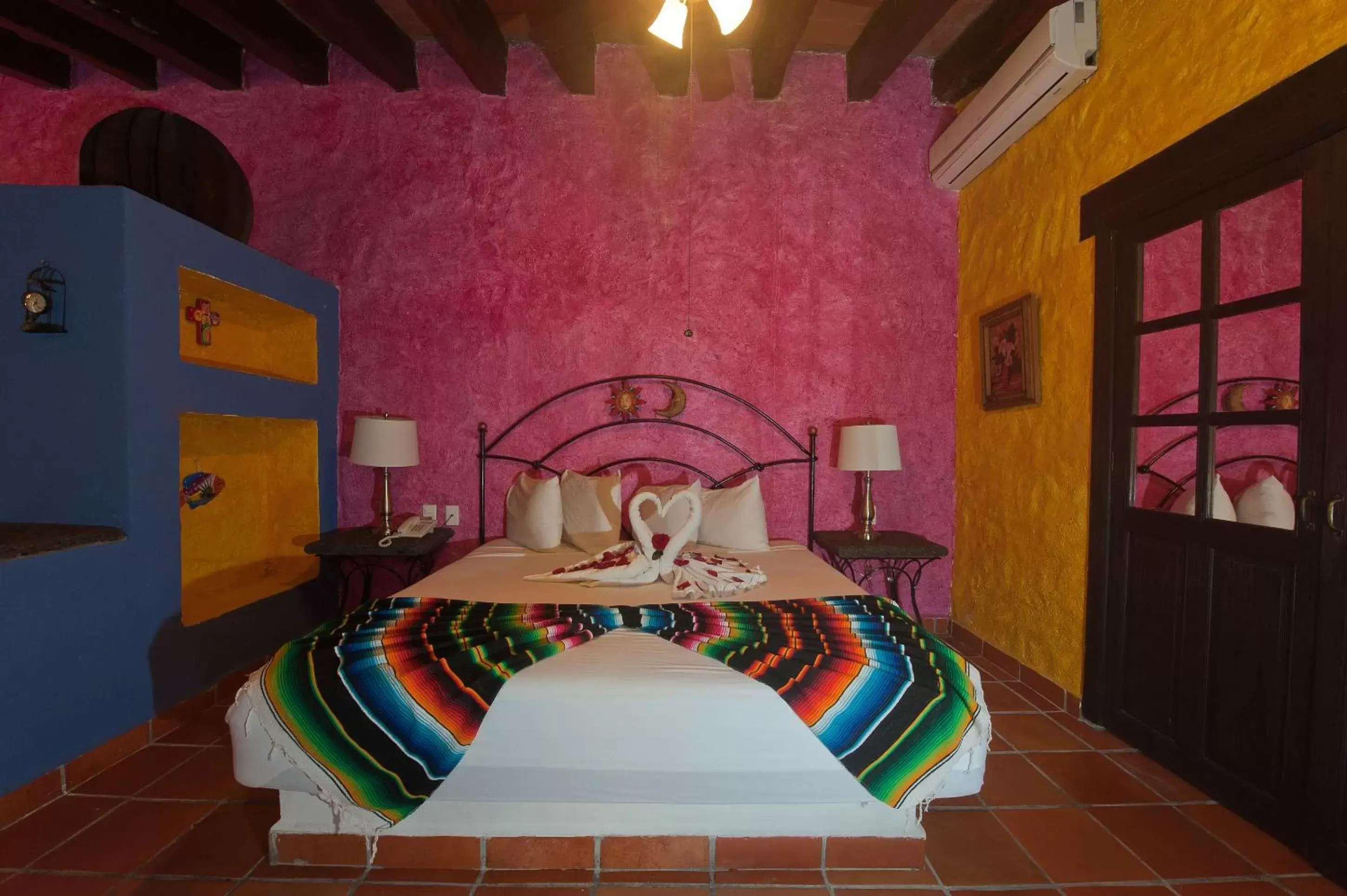 Bedroom, Bed in Hacienda Maria Bonita Hotel