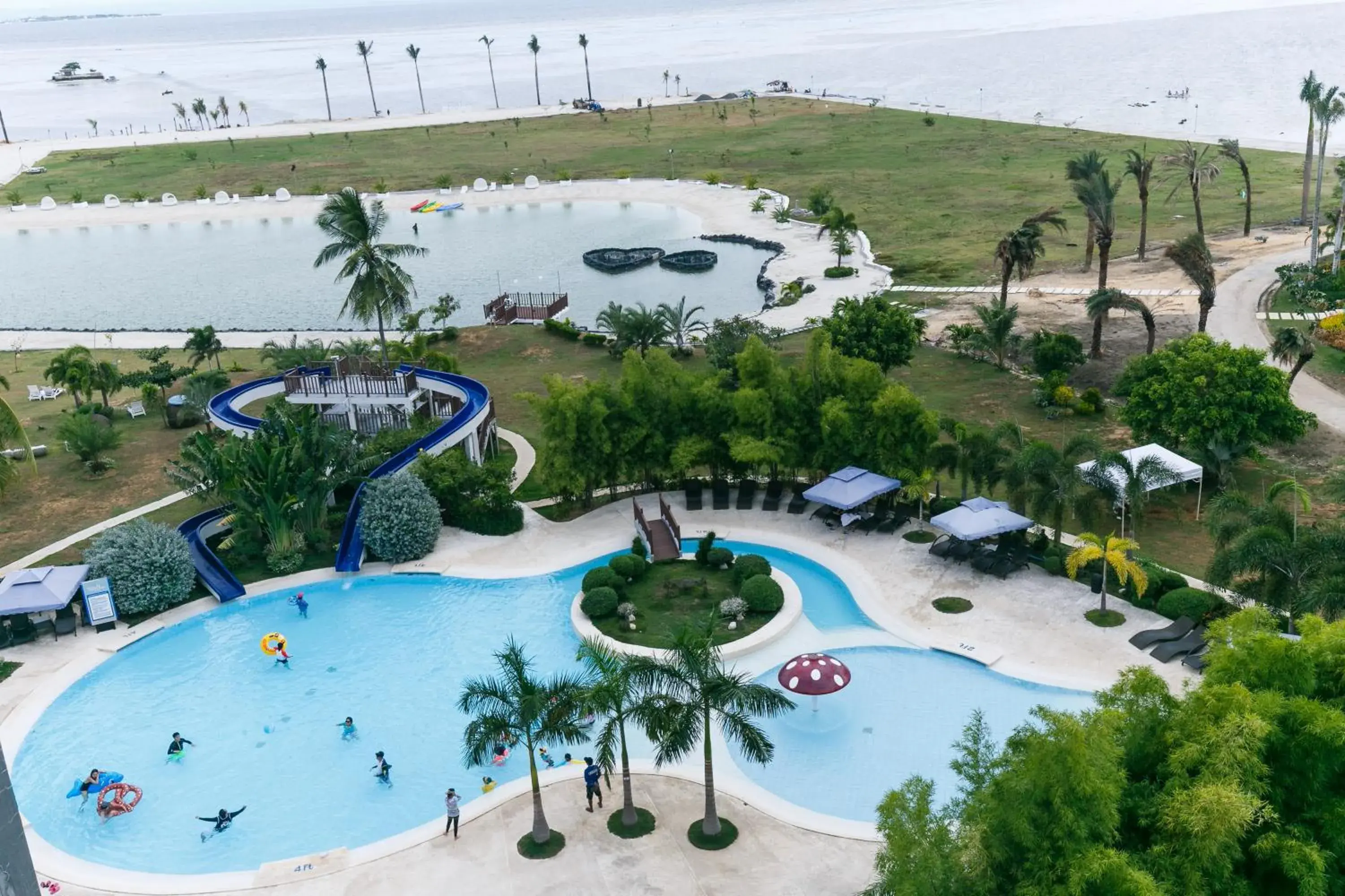 Bird's eye view, Bird's-eye View in Solea Seaview Resort