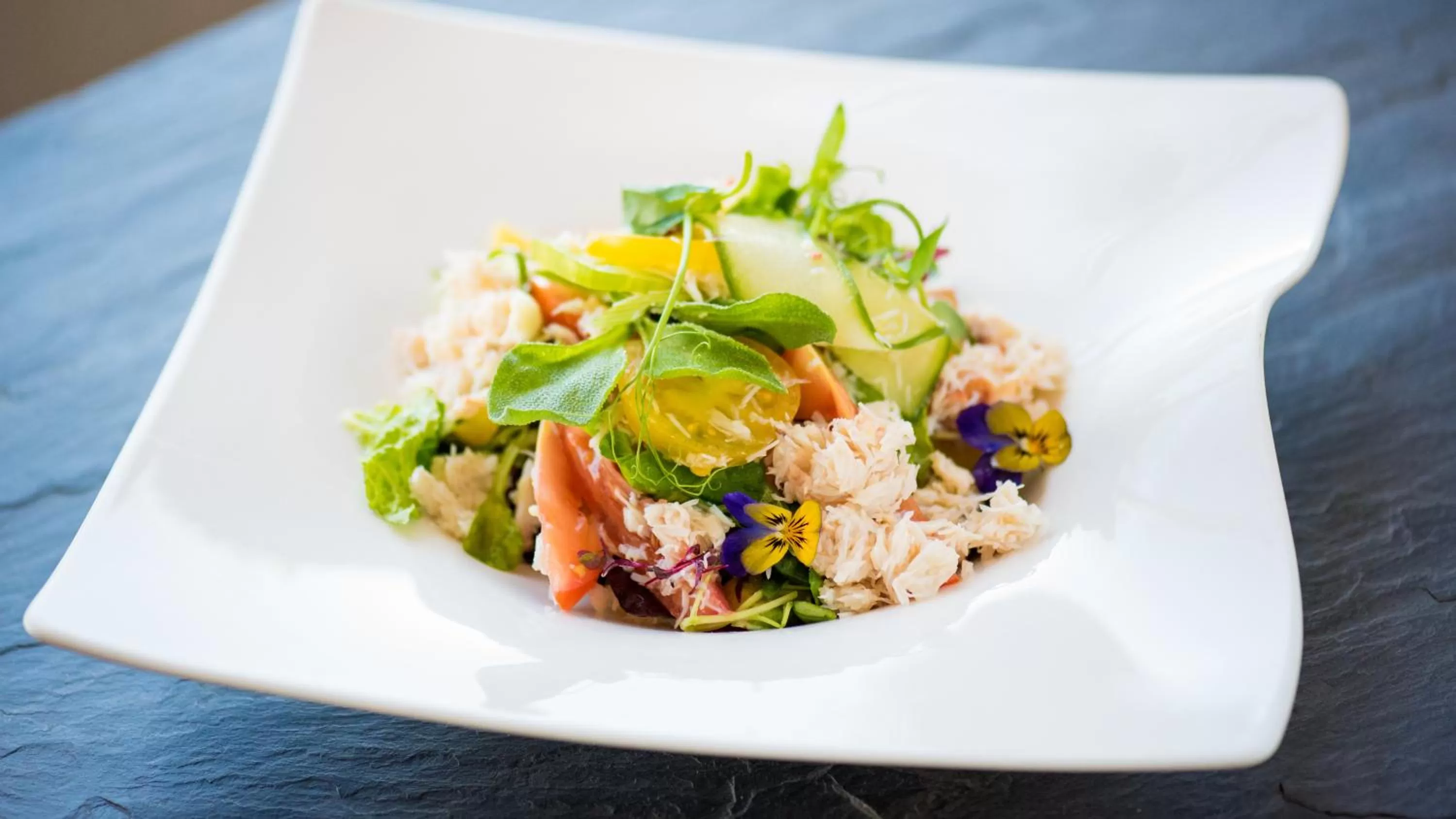 Food close-up in The Carlyon Bay Hotel and Spa