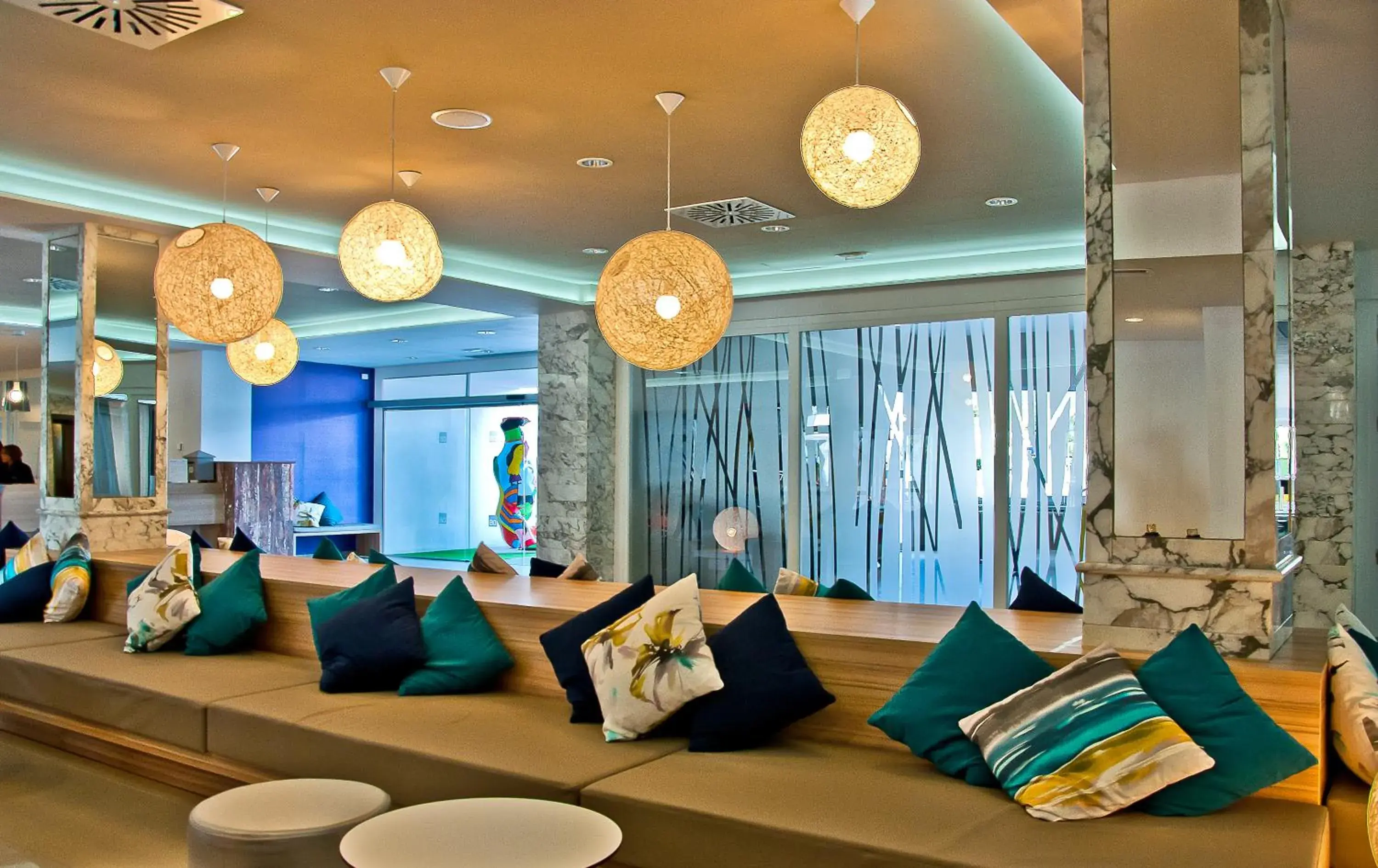 Lobby or reception, Seating Area in BQ Delfín Azul Hotel