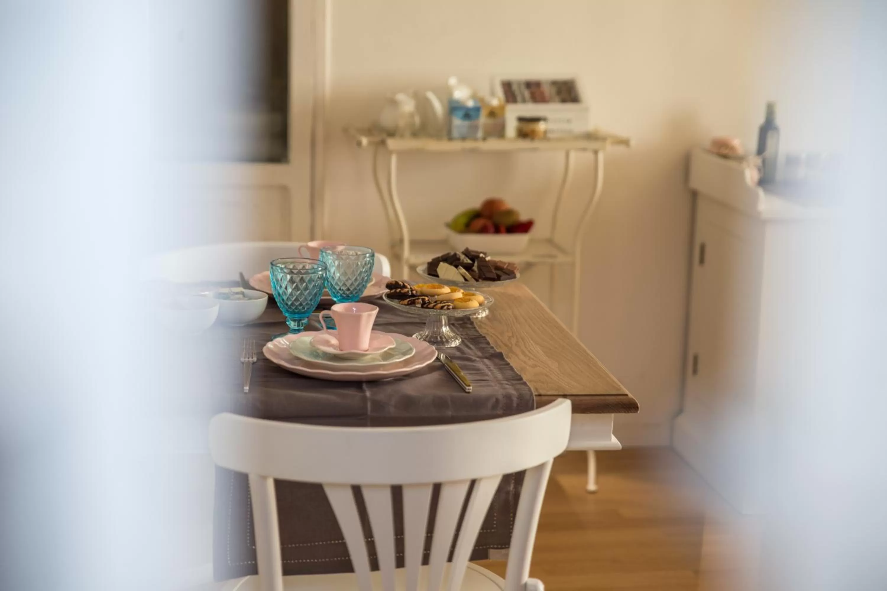 Communal kitchen in Palazzo Siena De Facendis