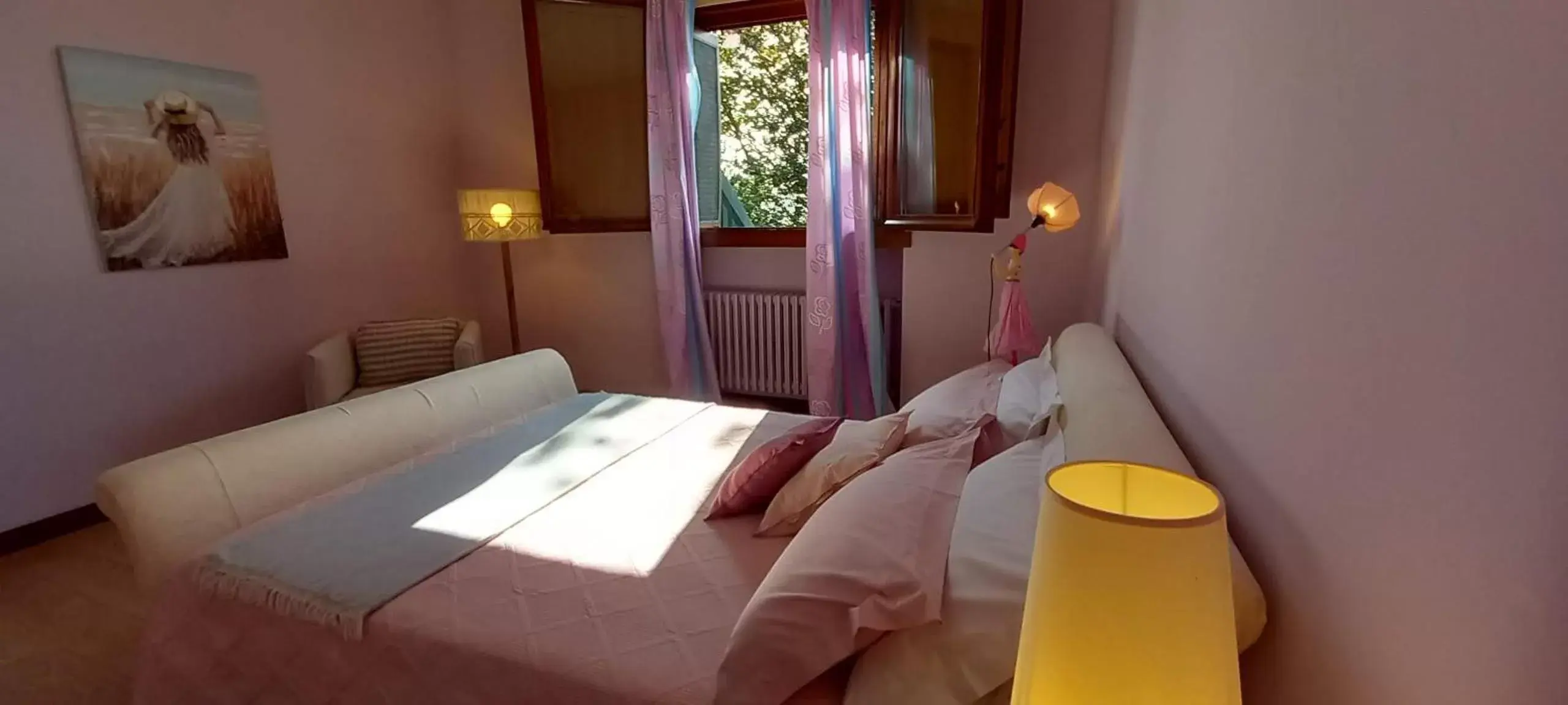 Bedroom, Bed in Villa Pieve