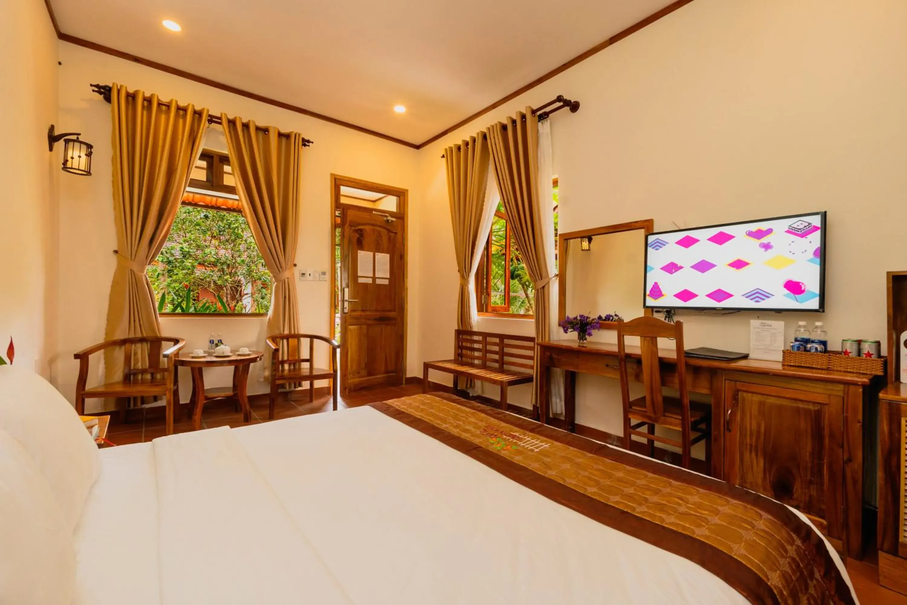 Bedroom, Bed in The Garden House Phu Quoc Resort