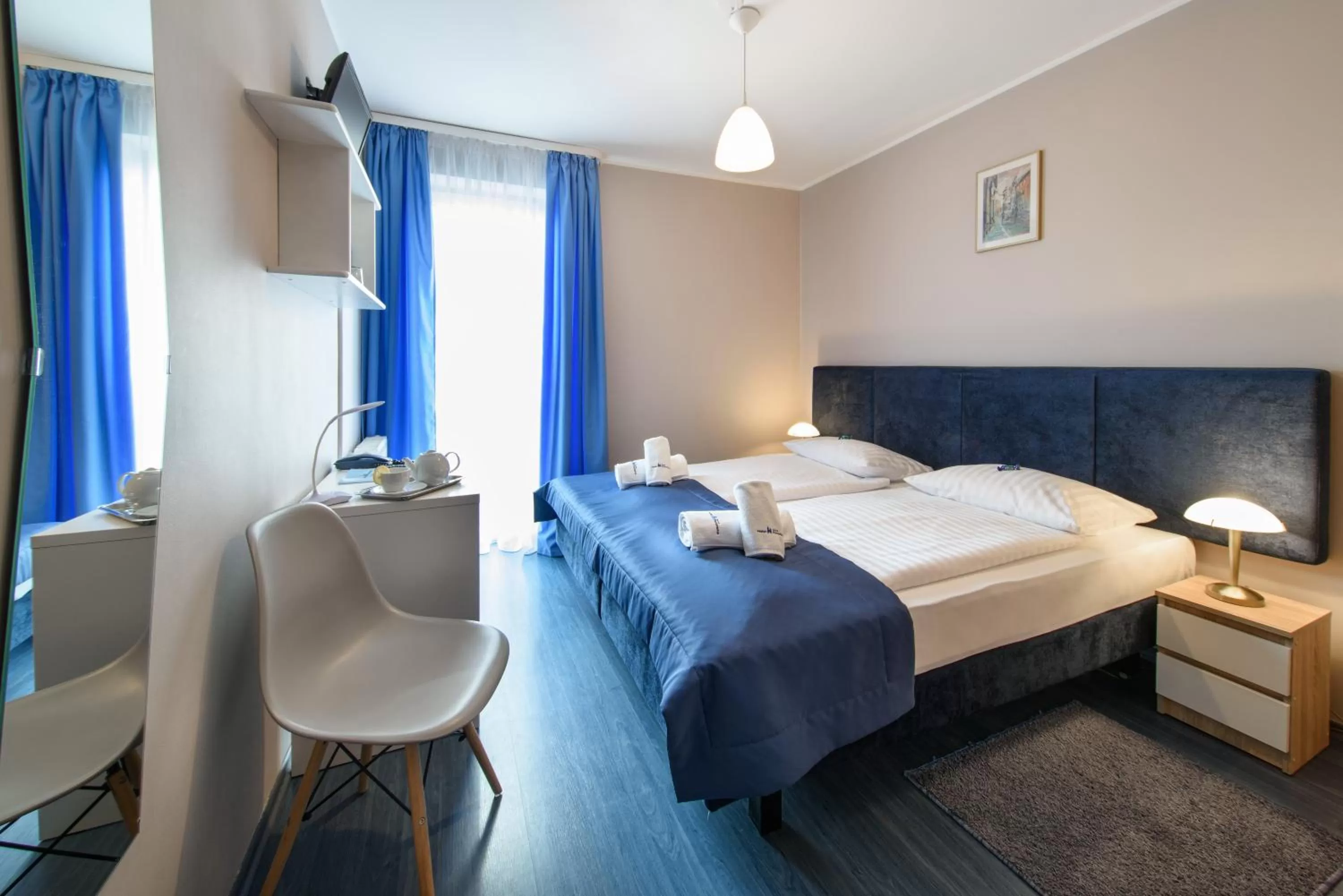 Bed in Hotel Nowa Panorama