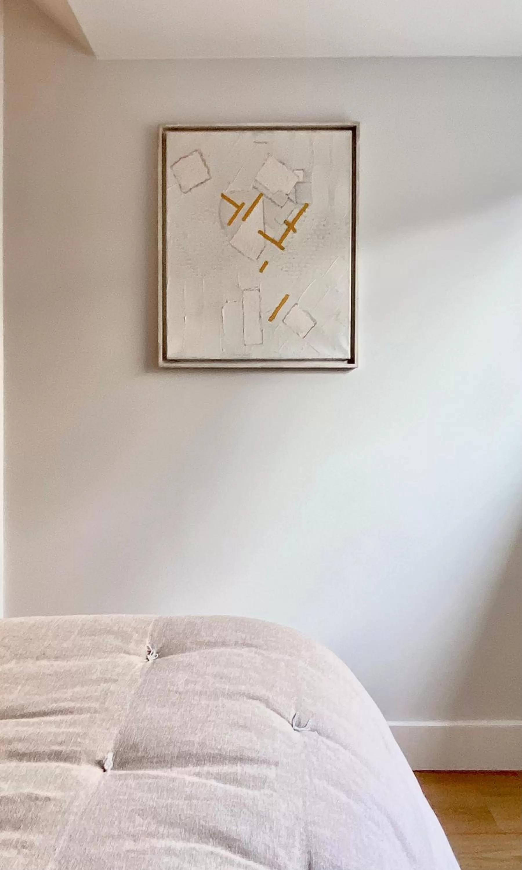 Bed in Romantic Wellness BnB Noordwijk