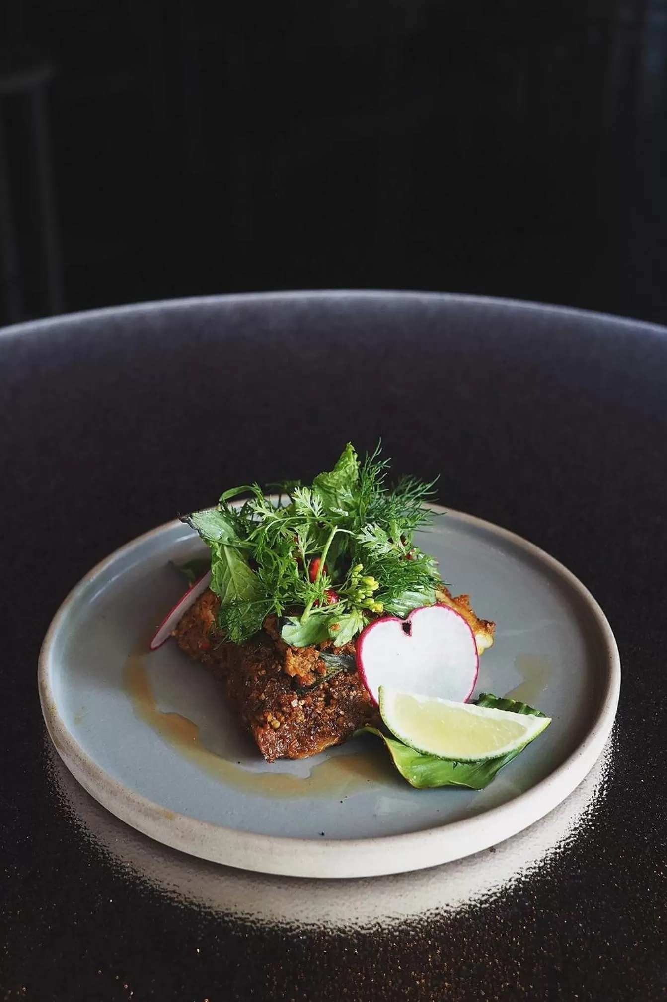 Food close-up in Little Shelter Hotel Chiangmai