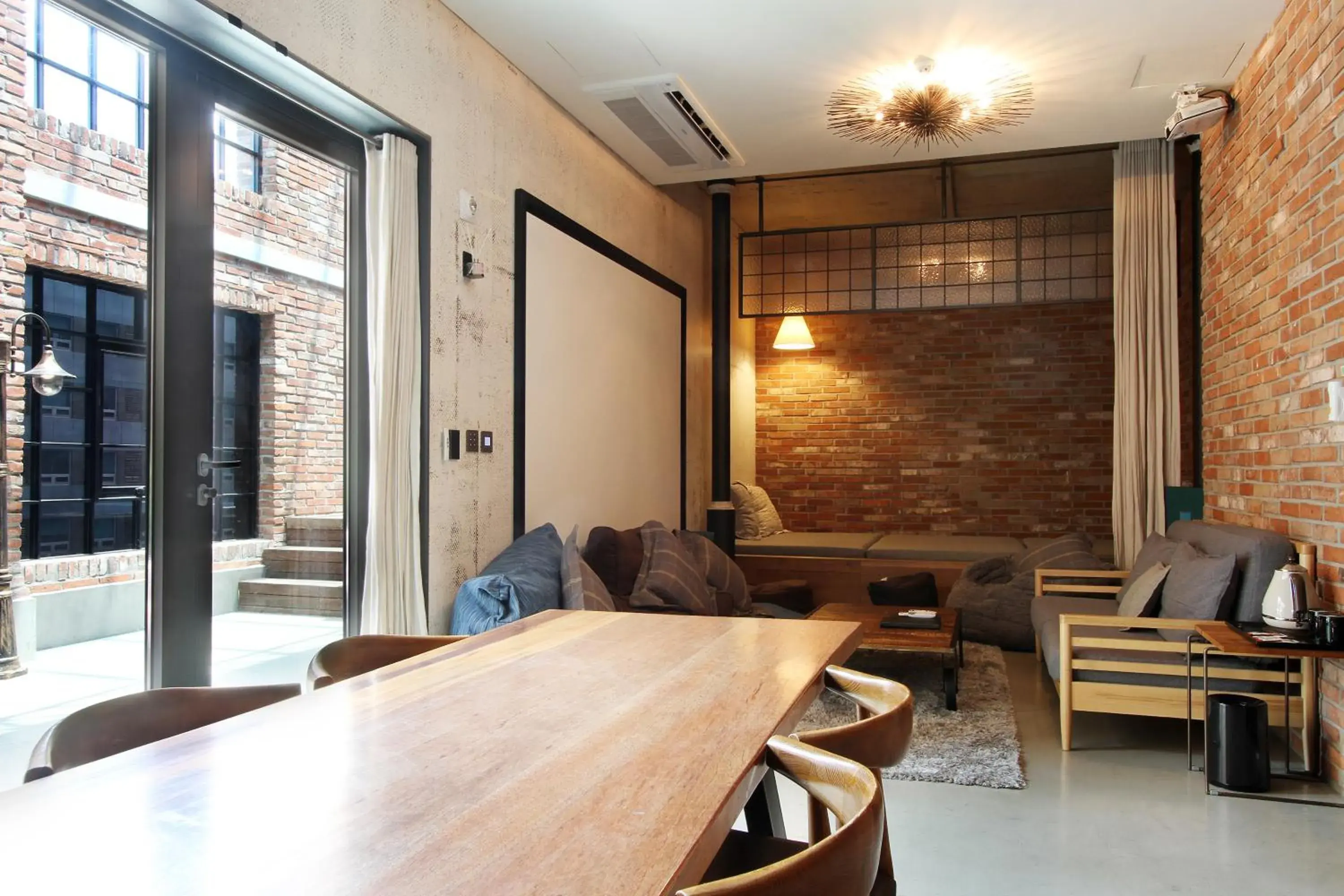 Living room in Hotel Loft