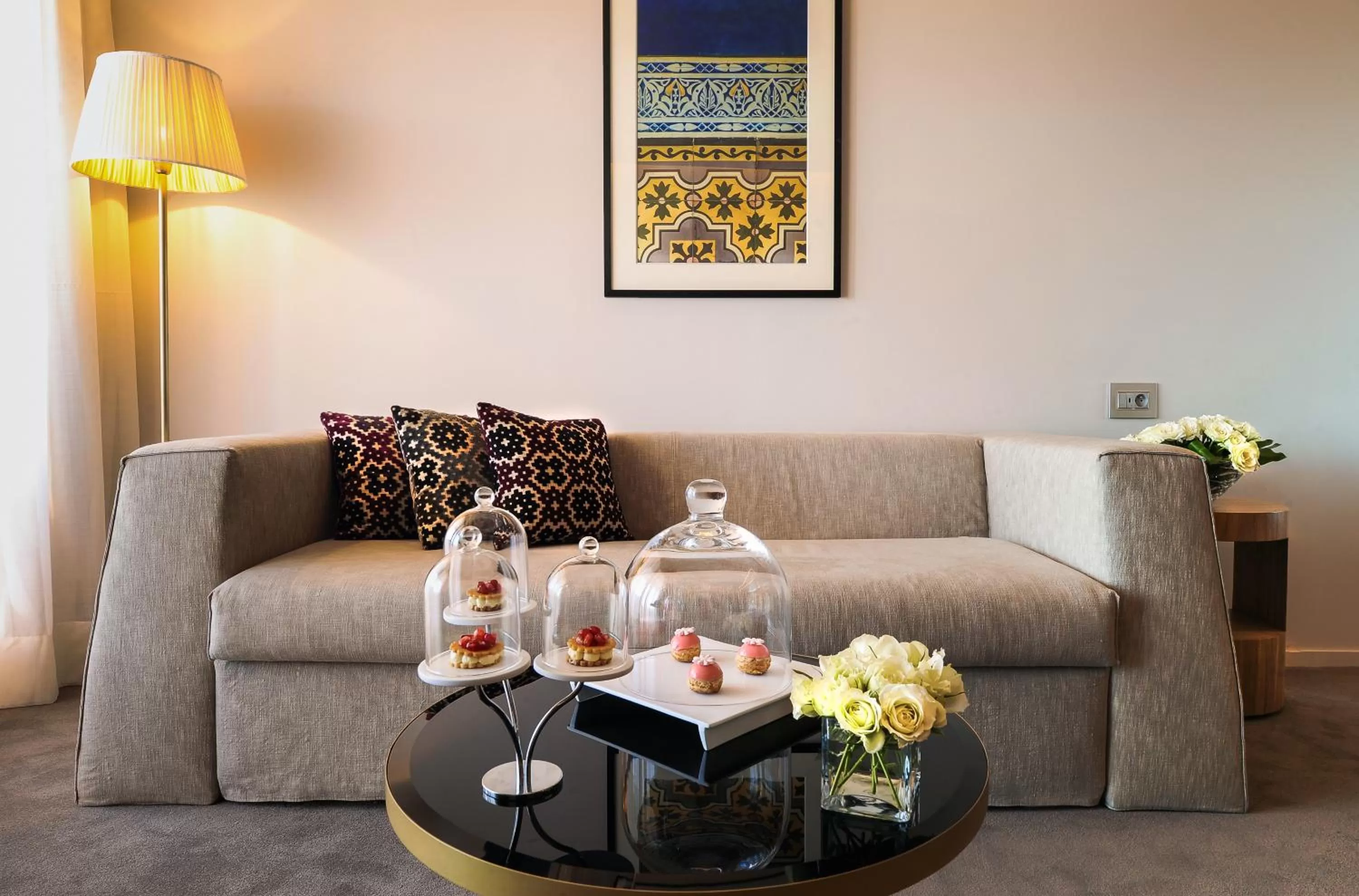 Living room in Sofitel Marrakech Lounge and Spa