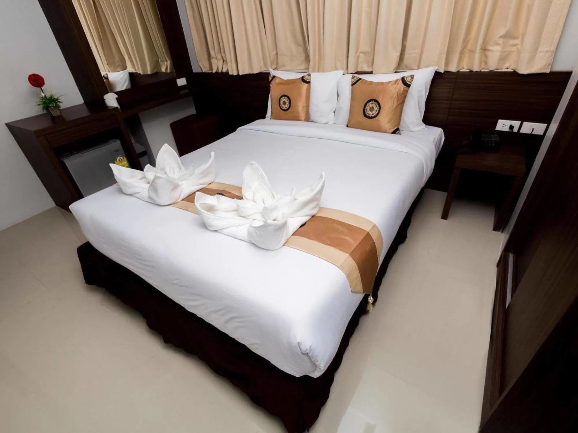 Bed in Royal Asia Hotel Pratunam