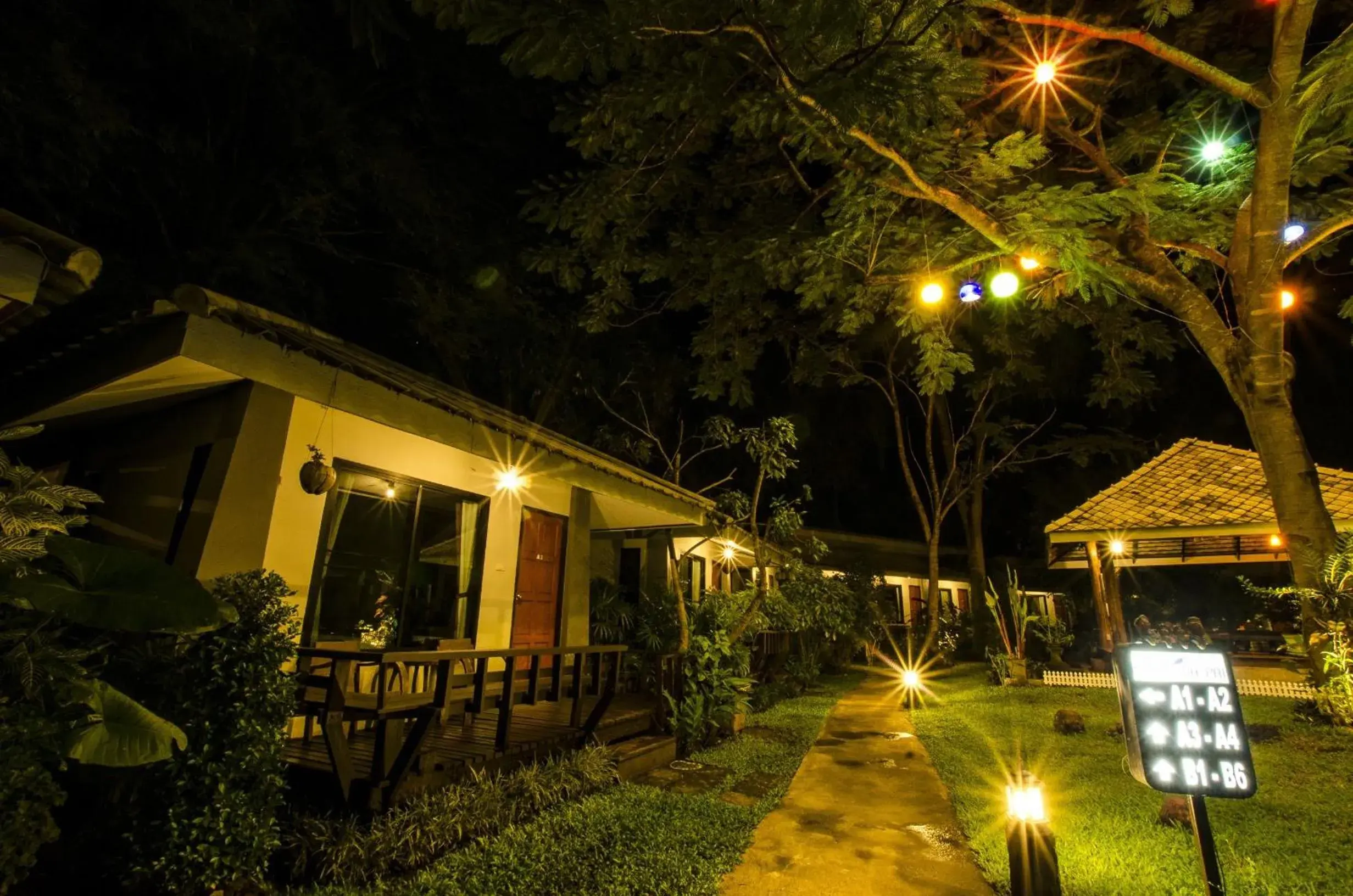 Garden, Property Building in The Sylvana Pai Hotel