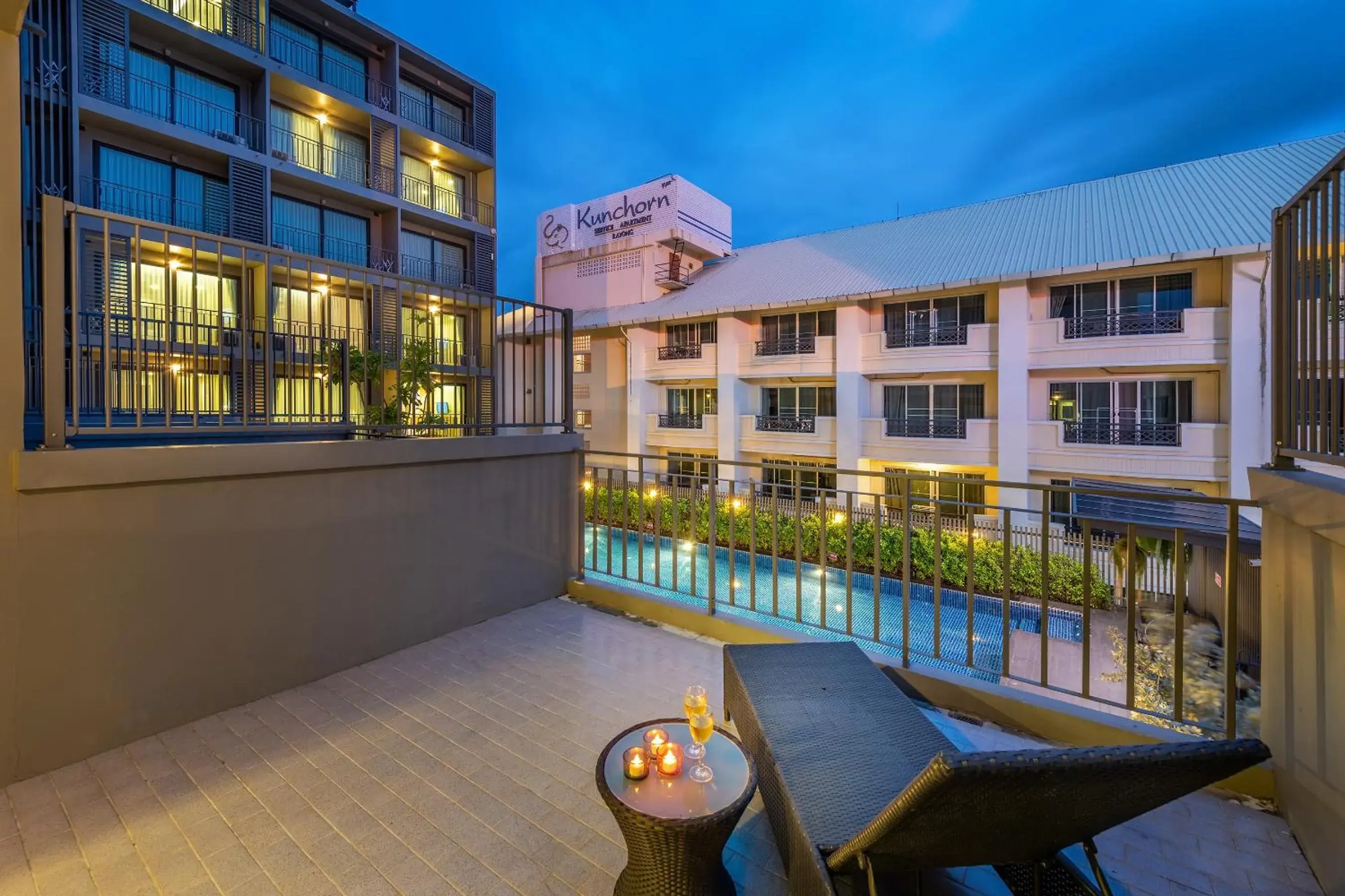 Pool view, Property Building in D Varee Diva Central Rayong Pool view, Property Building in D Varee Diva Central Rayong