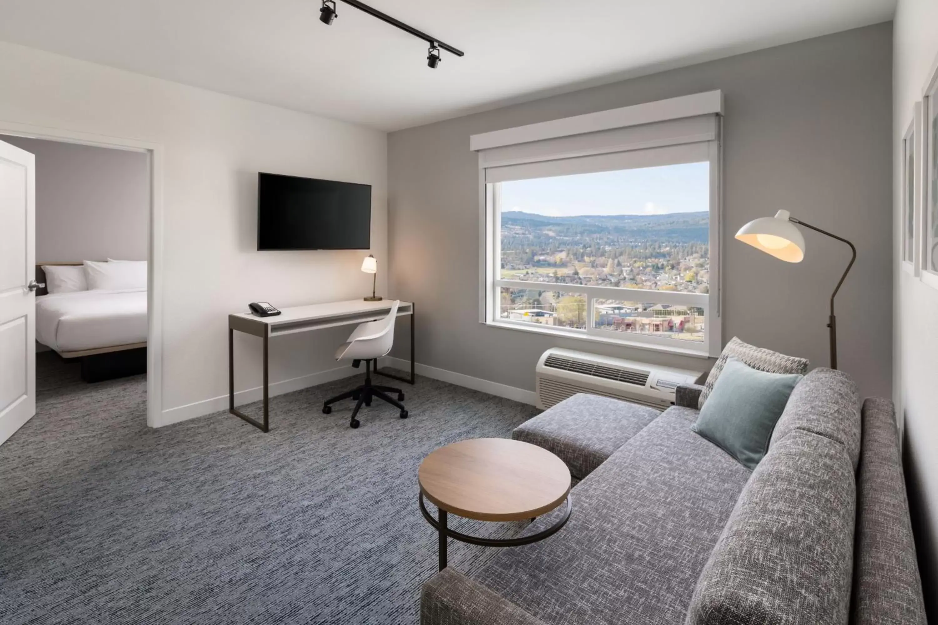 Living room, Seating Area in TownePlace Suites by Marriott West Kelowna