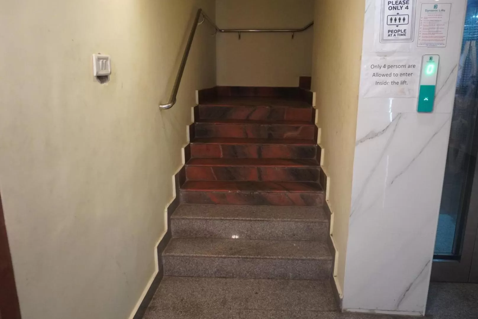 elevator in The Dolphin Park Hotel, Virugambakkam