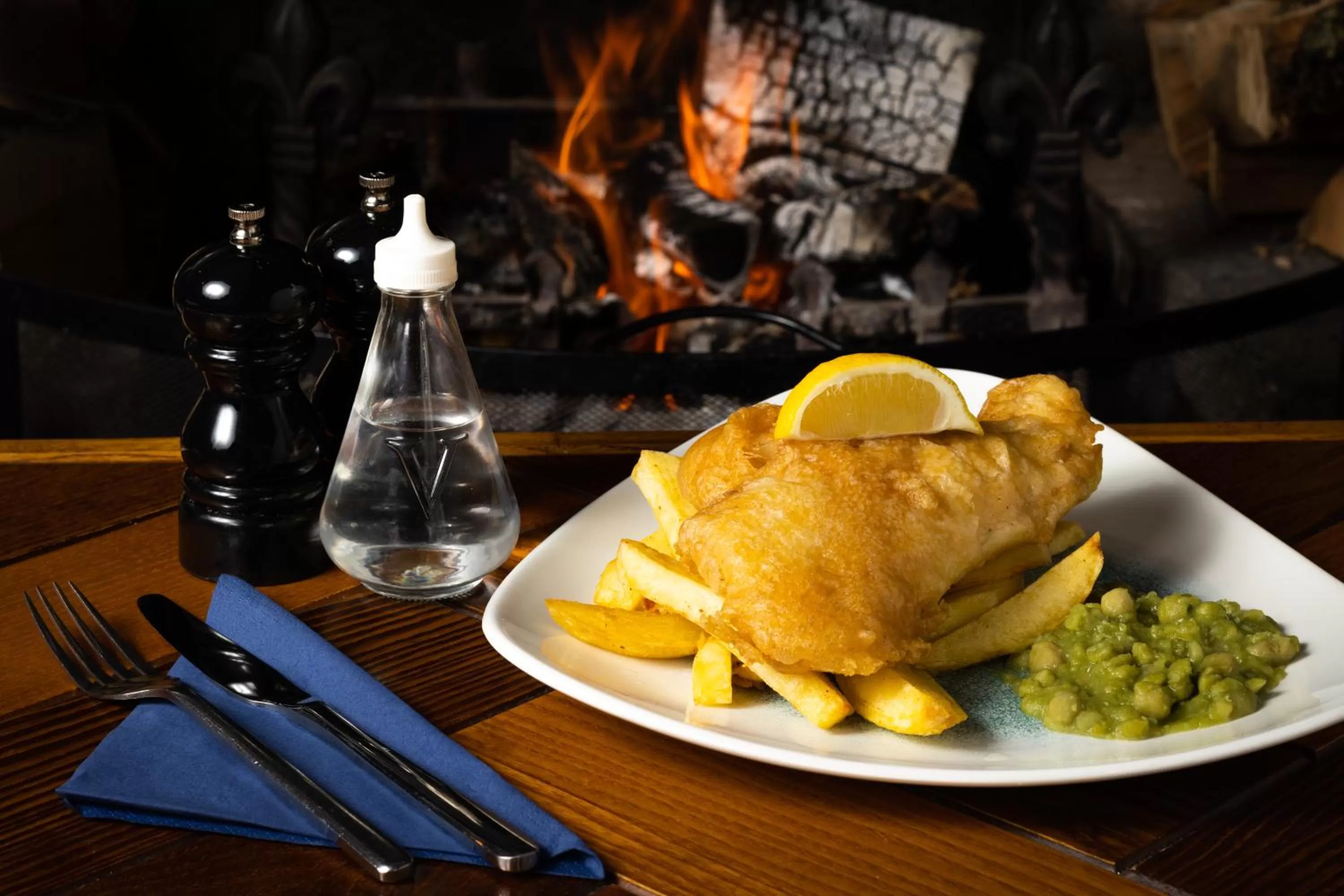 Food and drinks in The Howard Arms