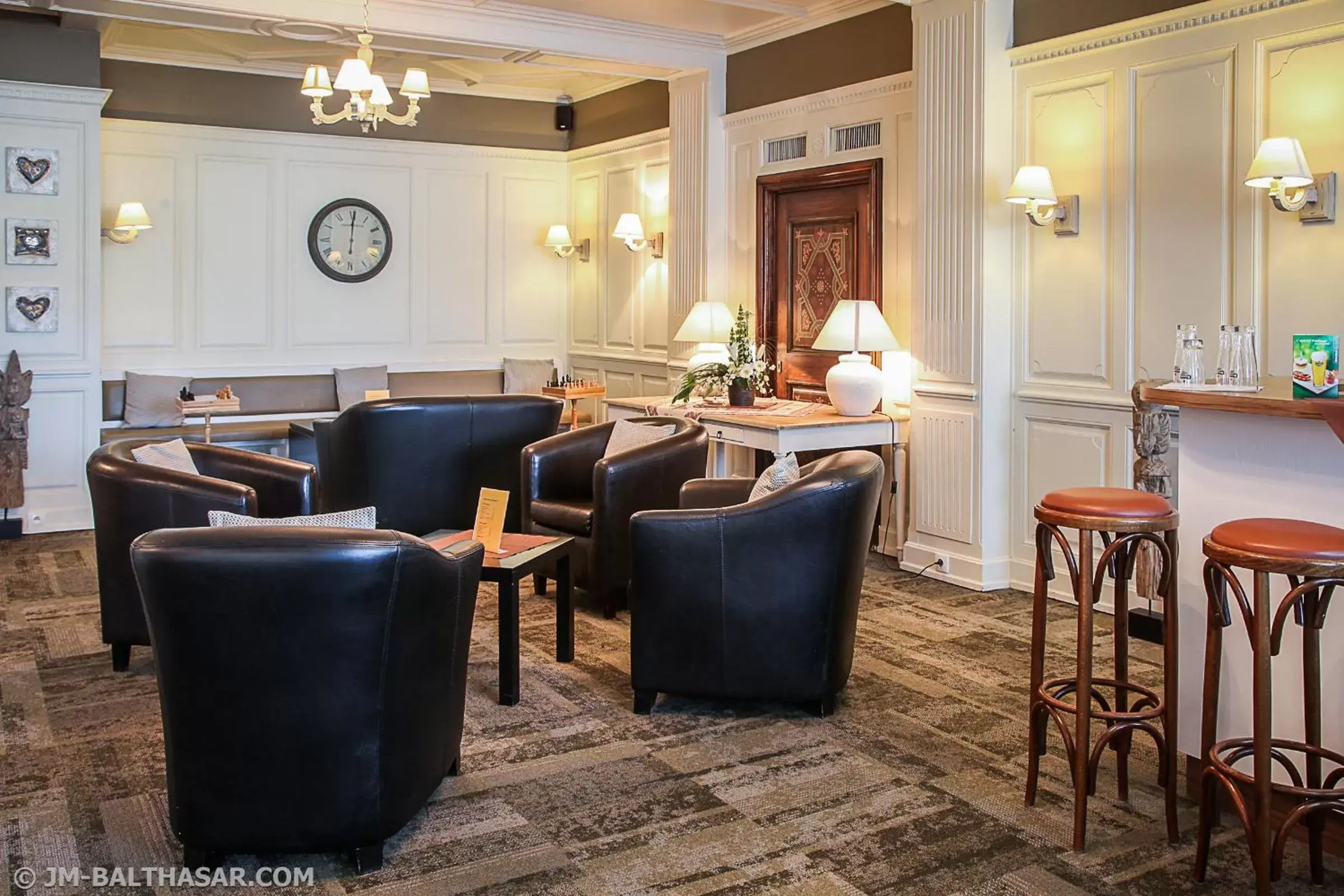 Lobby or reception, Lounge/Bar in The Originals Boutique, Hôtel Bristol, Strasbourg Centre Gare (Inter-Hotel)