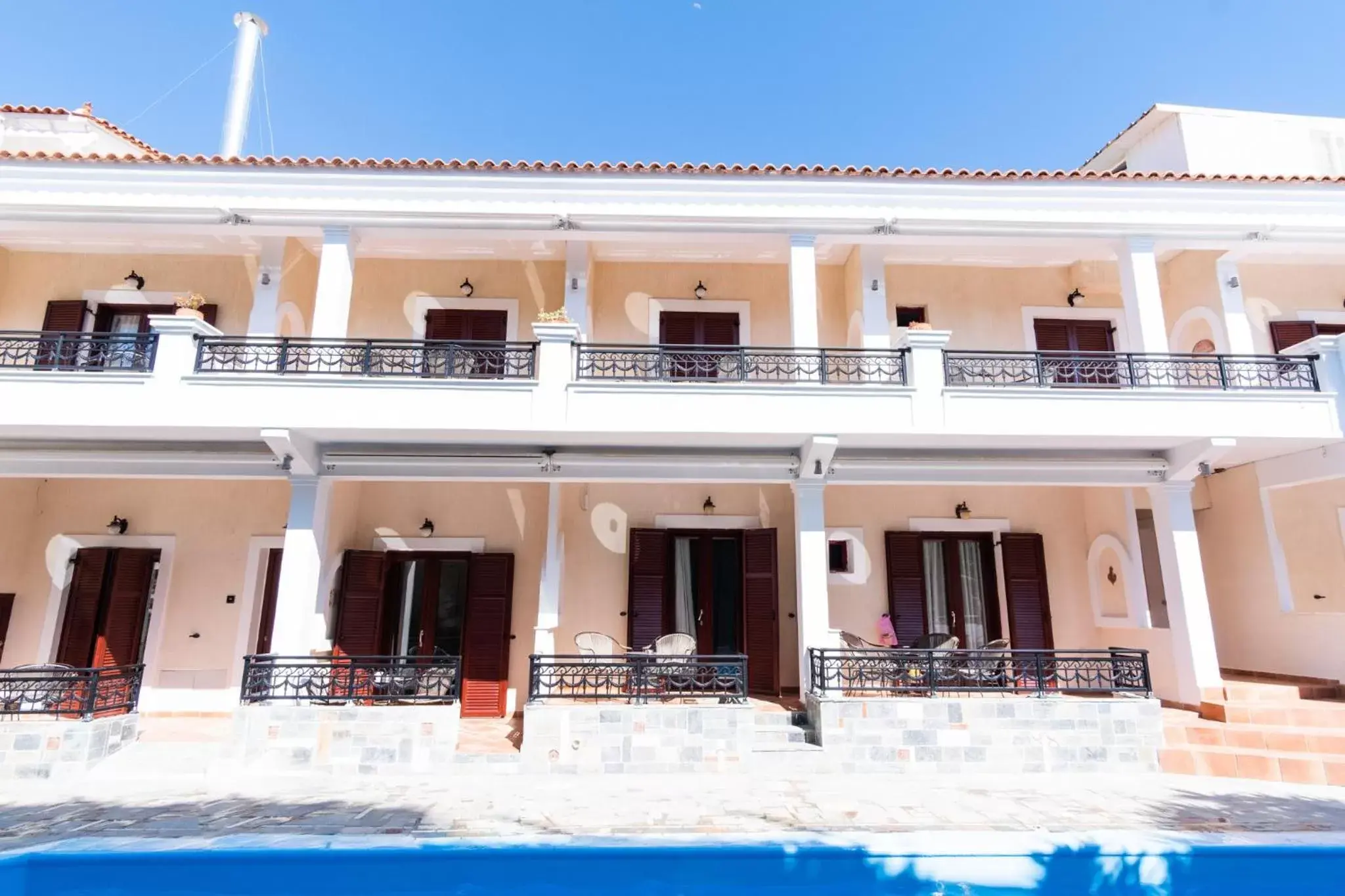 Pool view, Property Building in Aktaion Beach Boutique Hotel & Spa