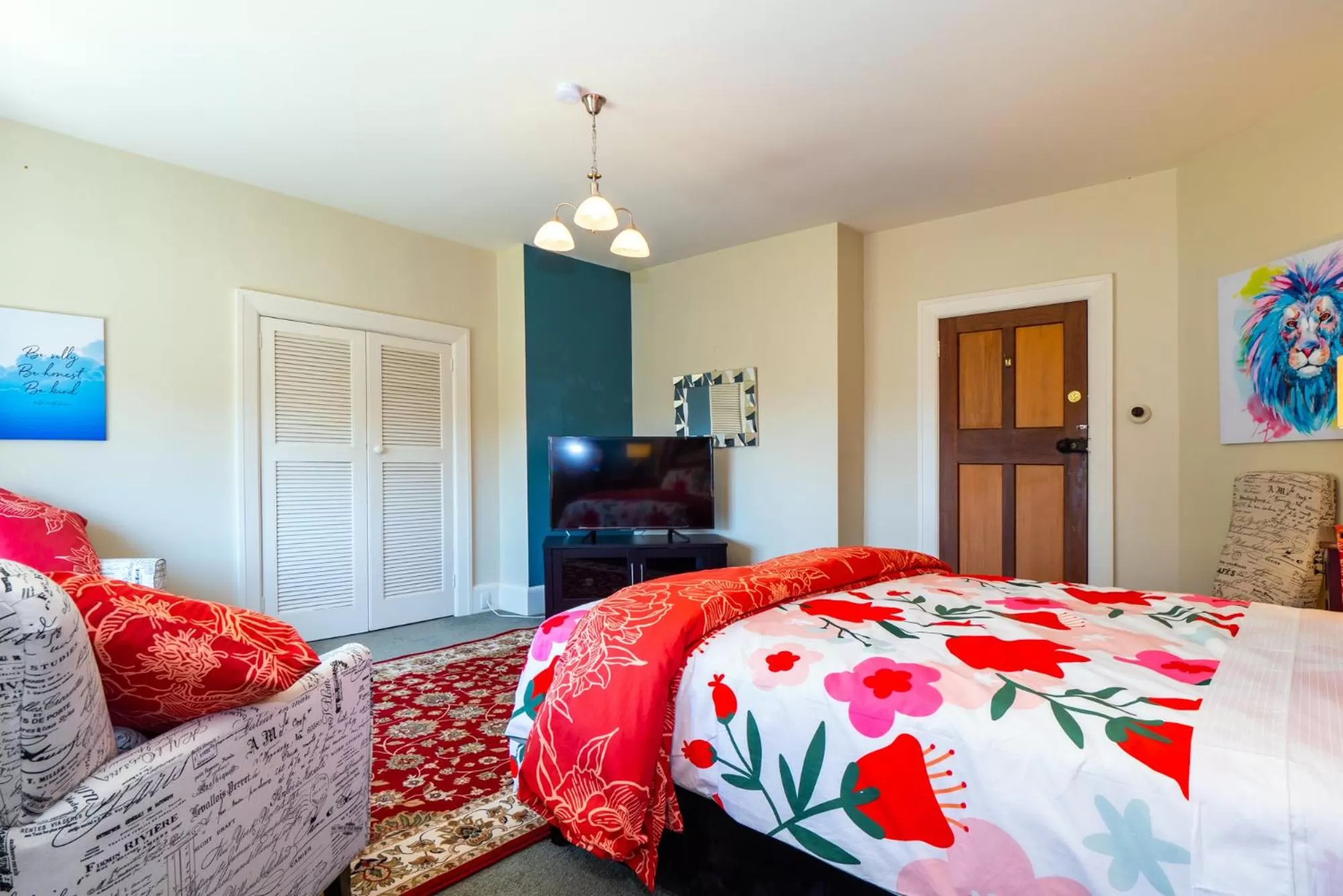 Bed in The Ocean Breeze CBD