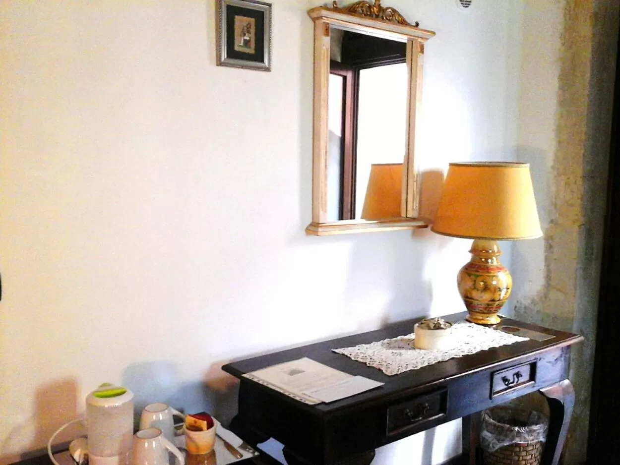 Decorative detail, TV/Entertainment Center in Lakkios charming suites and rooms