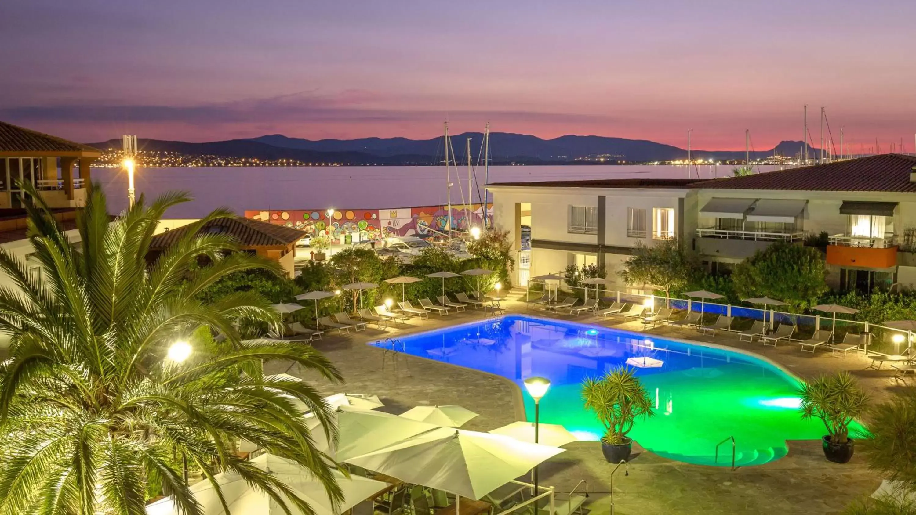 On site, Pool View in Best Western Plus La Marina