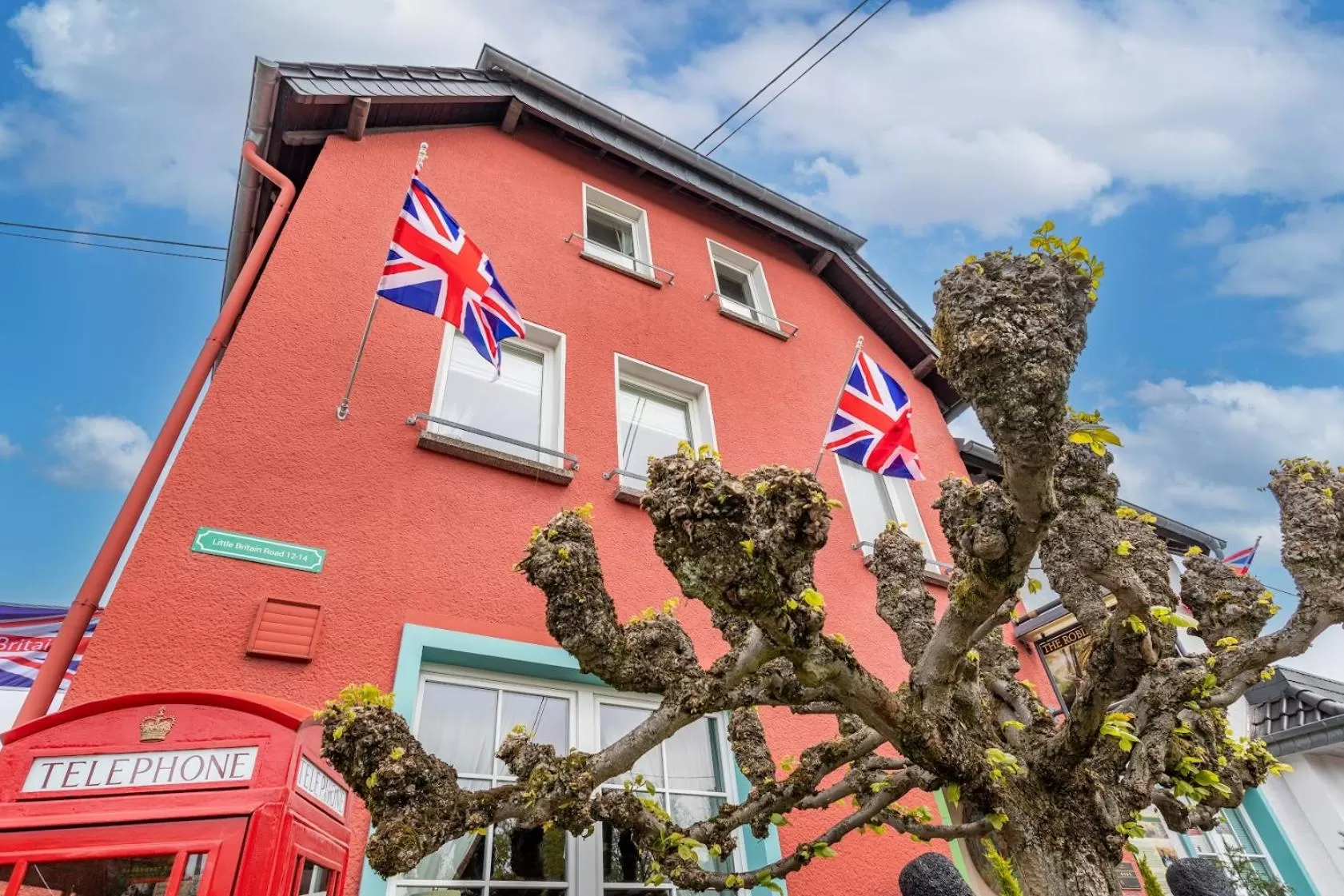 Property building in The Little Britain Inn Themed Hotel One of a Kind In Europe