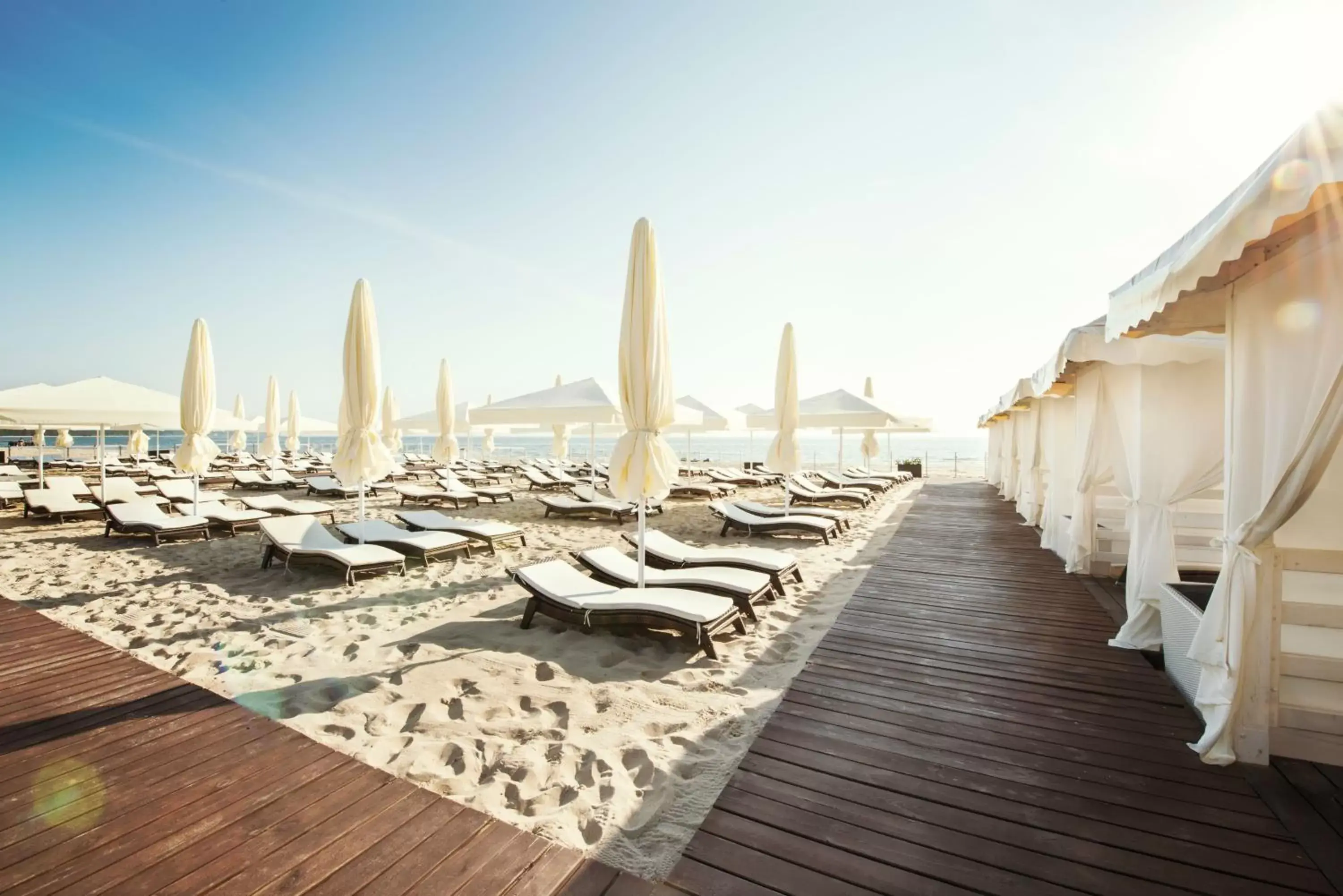 Beach in Sofitel Grand Sopot