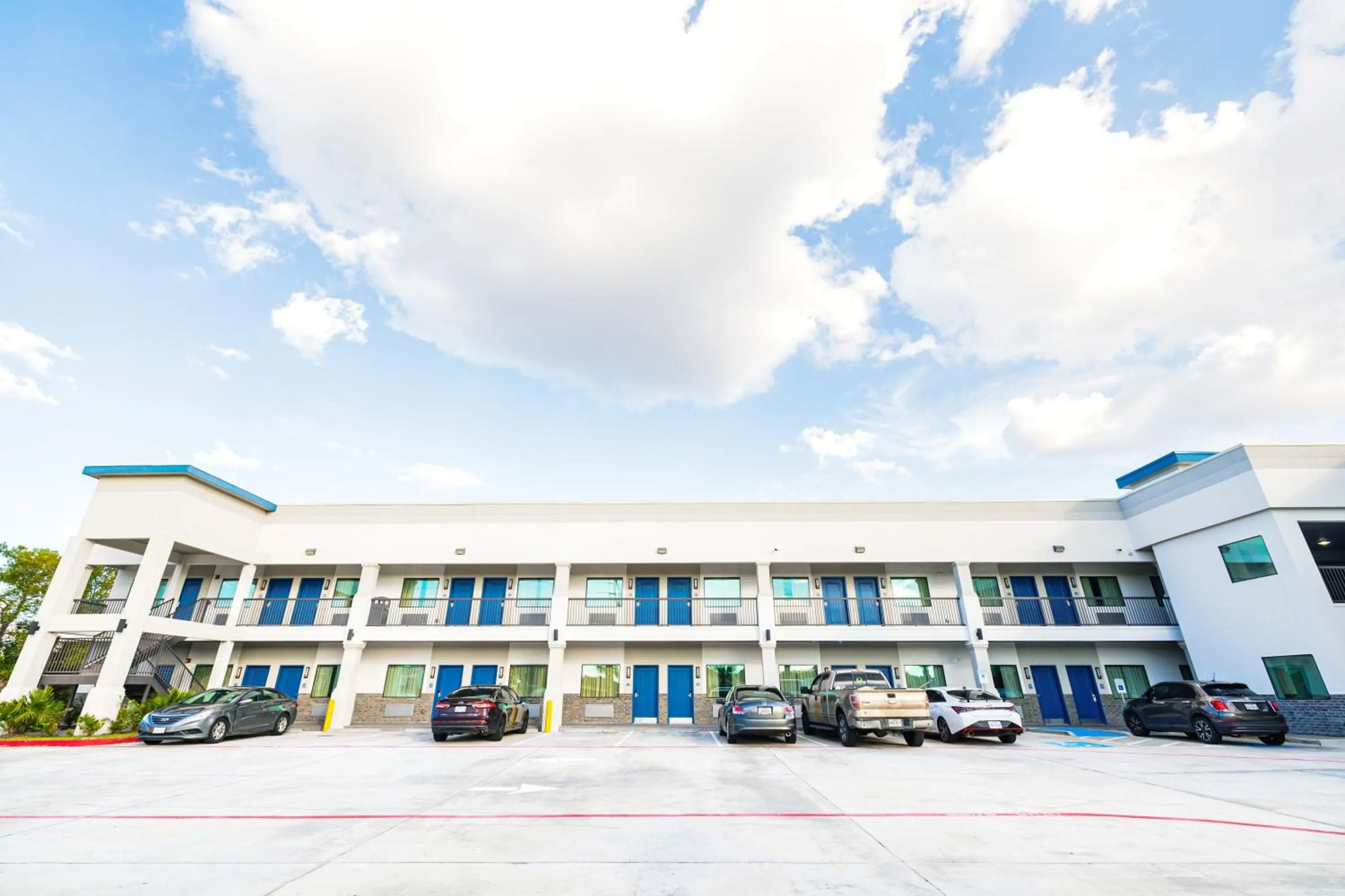 Property building in Palace Inn Blue-IAH East