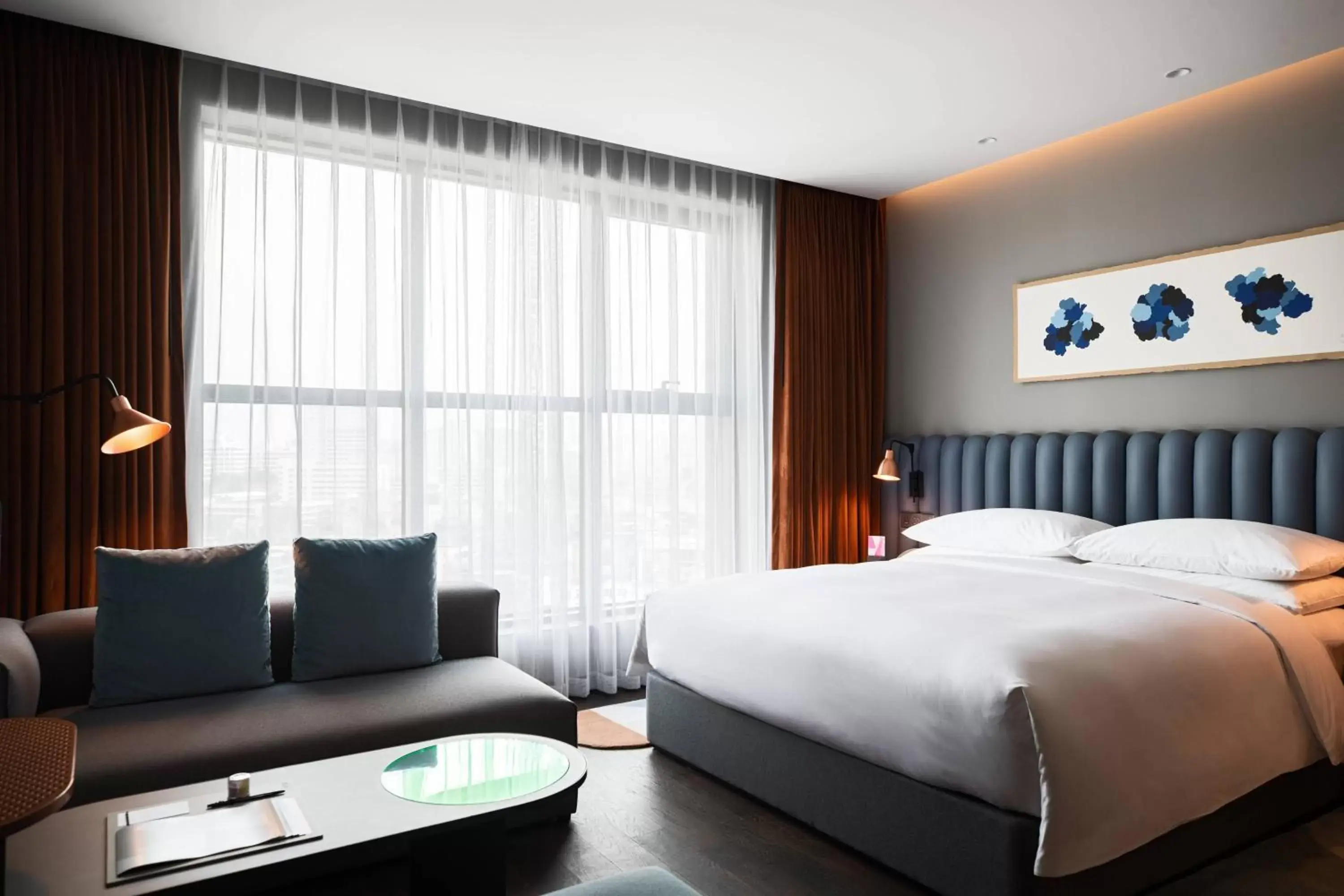 Photo of the whole room, Bed in RYSE, Autograph Collection Seoul by Marriott
