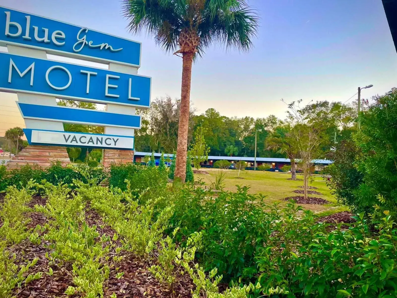 Property logo or sign in BlueGem Motel