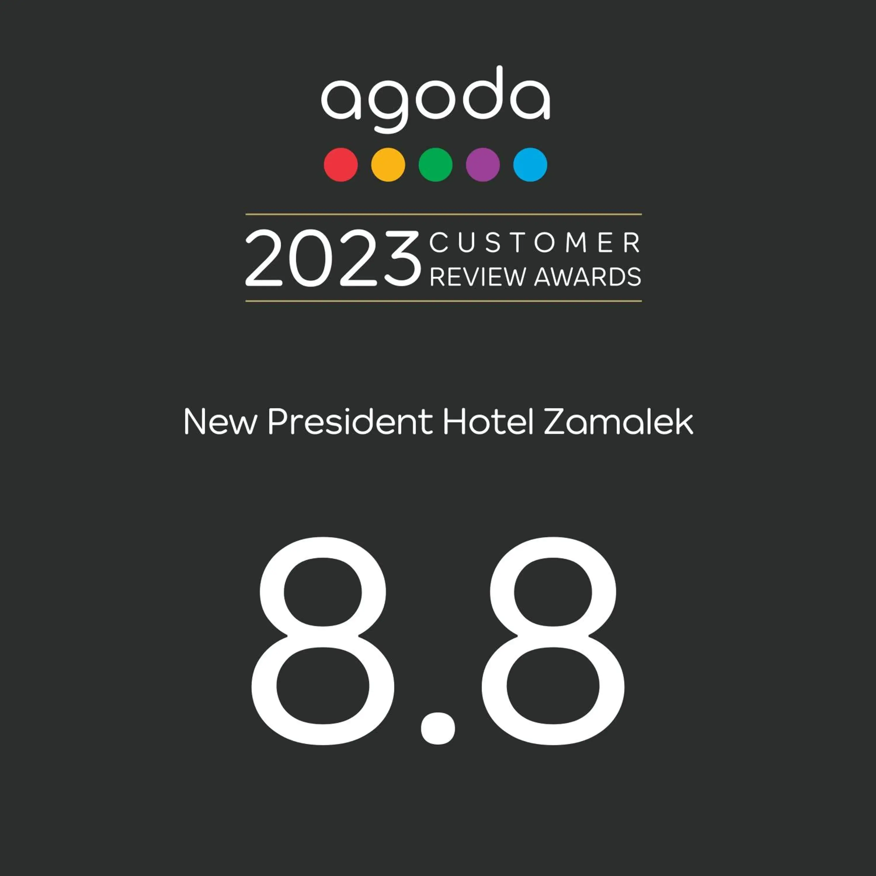 Certificate/Award in New President Hotel Zamalek