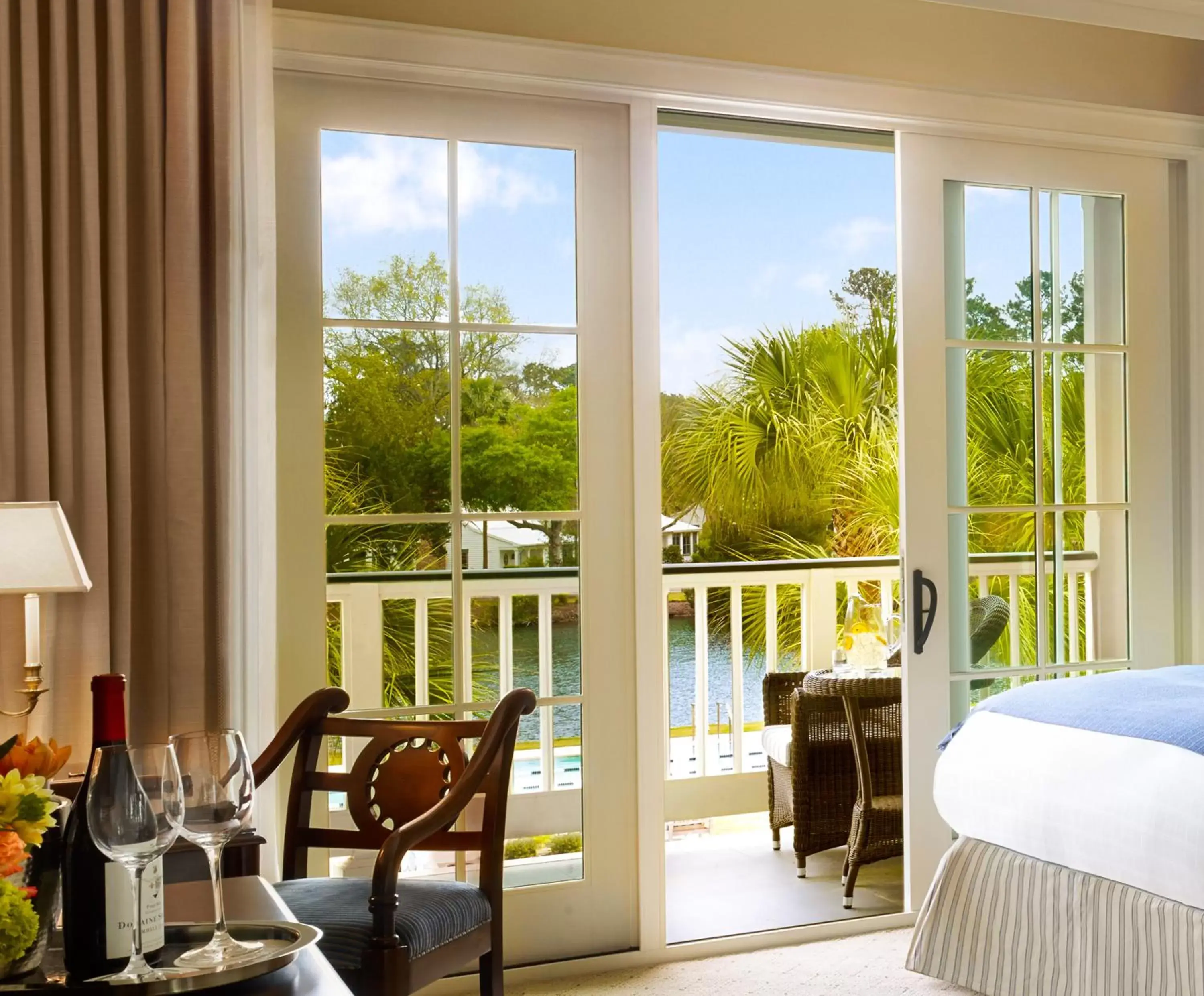 Balcony/Terrace in Montage Palmetto Bluff