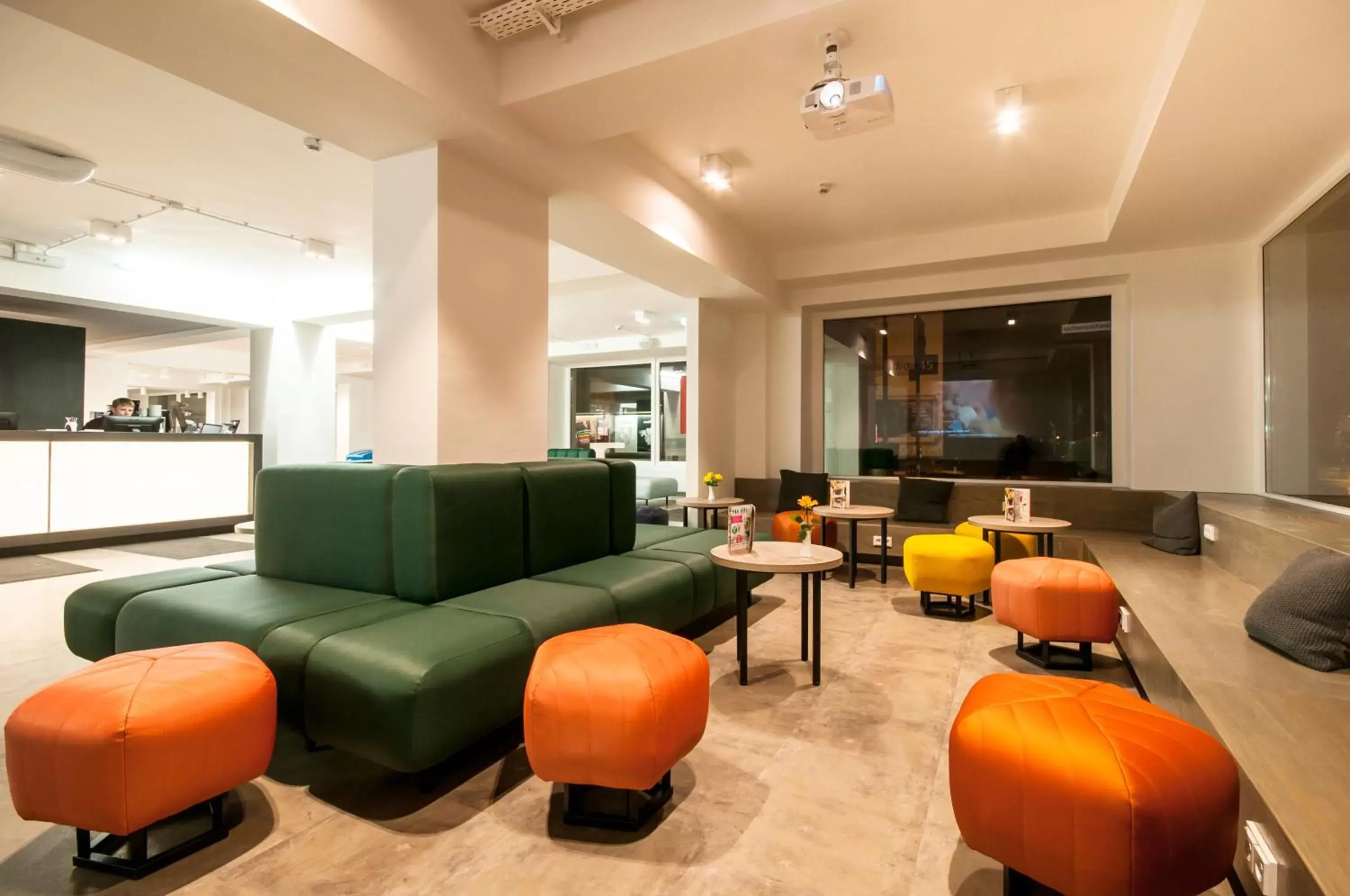 Lobby or reception, Seating Area in a&o Bremen Hauptbahnhof