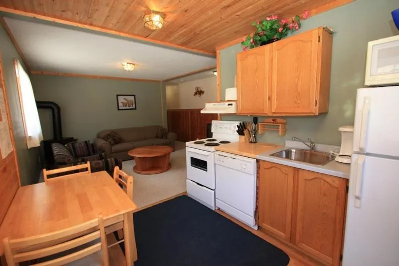 Kitchen or kitchenette in Glenogle Mountain Lodge and Spa