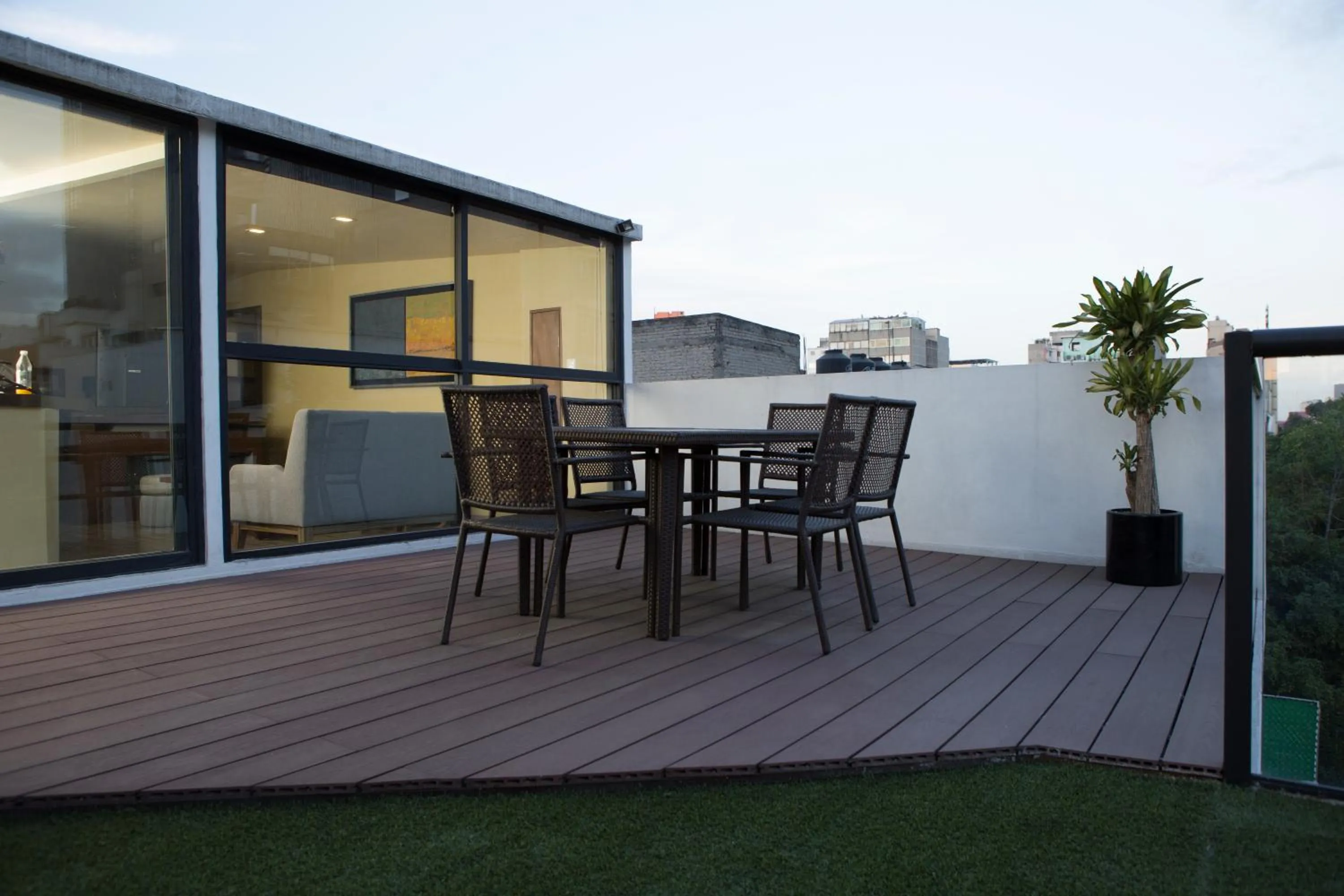 Balcony/Terrace in Suites Lerma 205