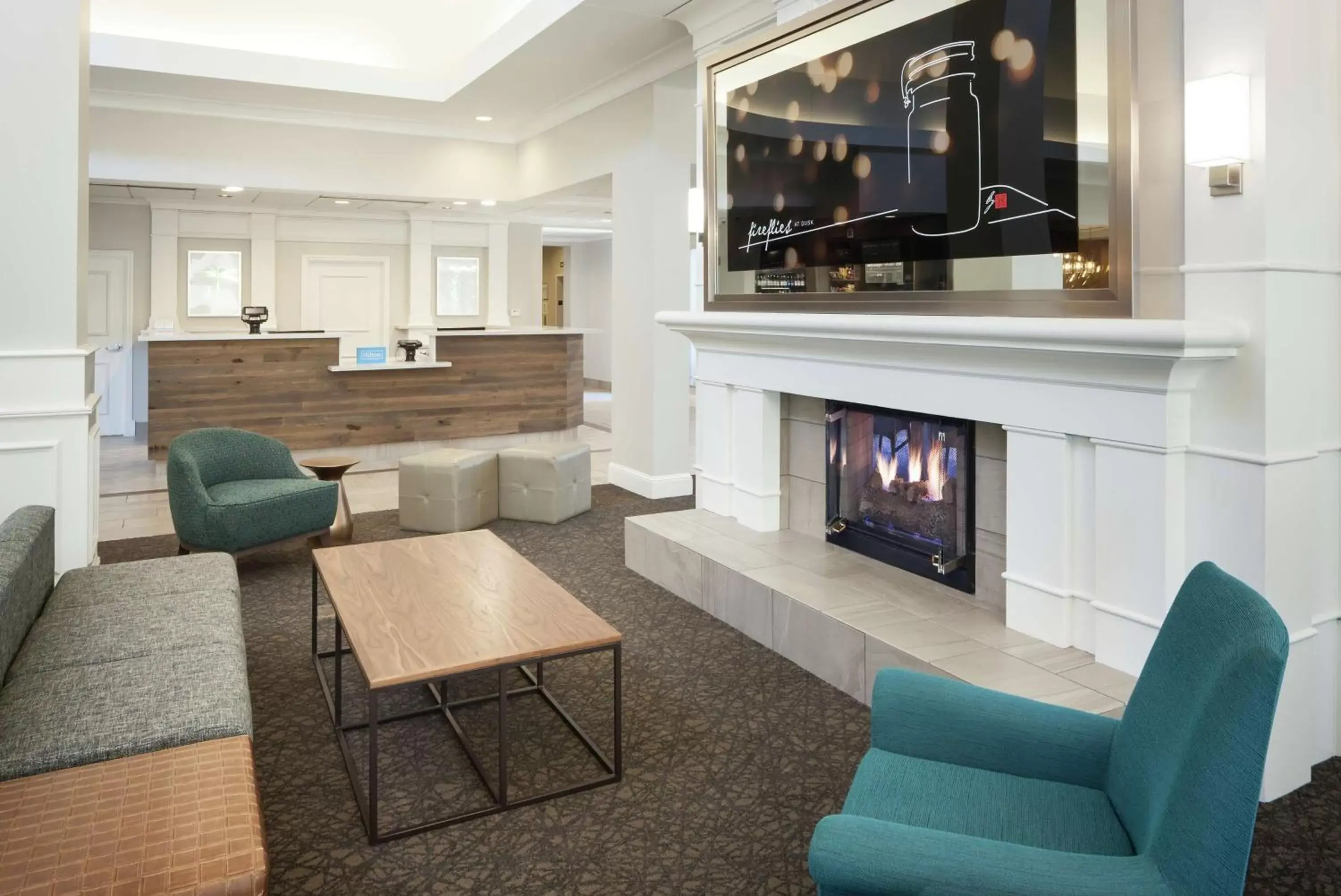 Lobby or reception, Lounge/Bar in Hilton Garden Inn Dallas/Allen