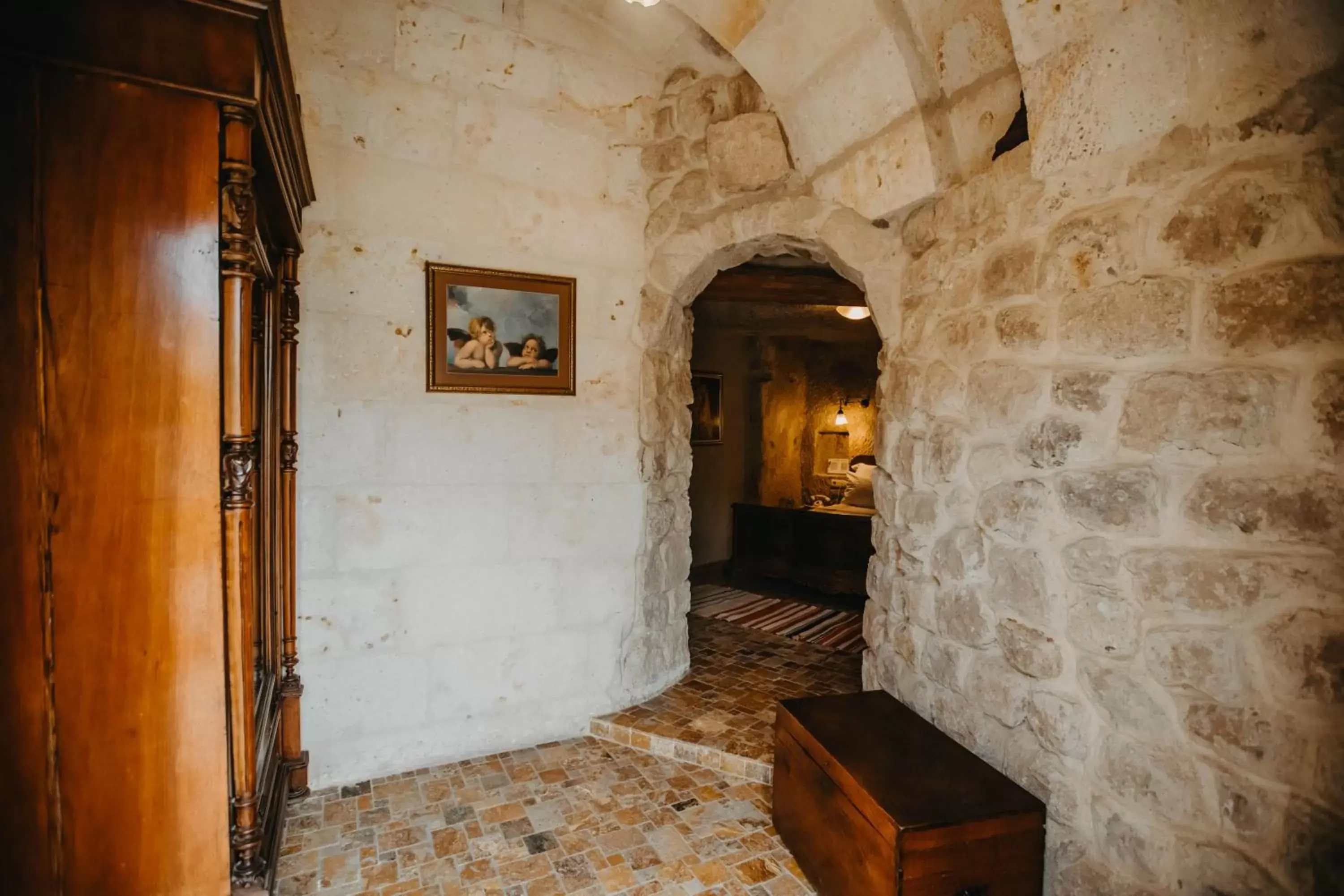 Decorative detail in Melekler Evi Cave Hotel