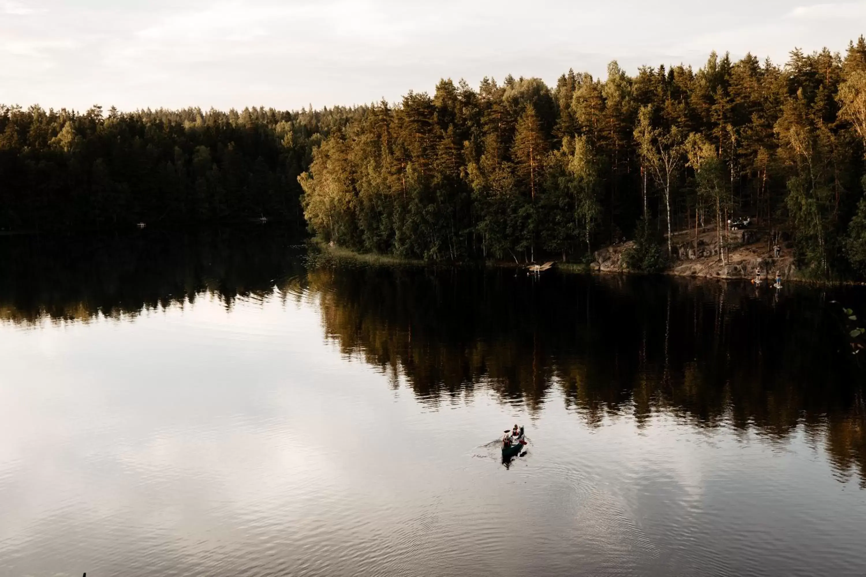 Canoeing in Lapland Hotels Bulevardi