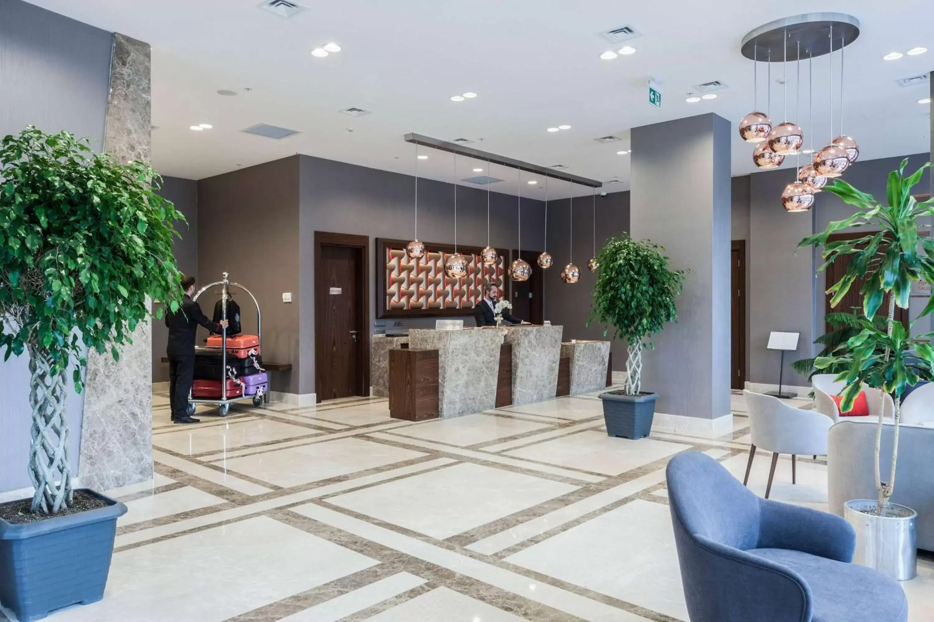 Lobby or reception, Lobby/Reception in Ramada by Wyndham Istanbul Alibeykoy