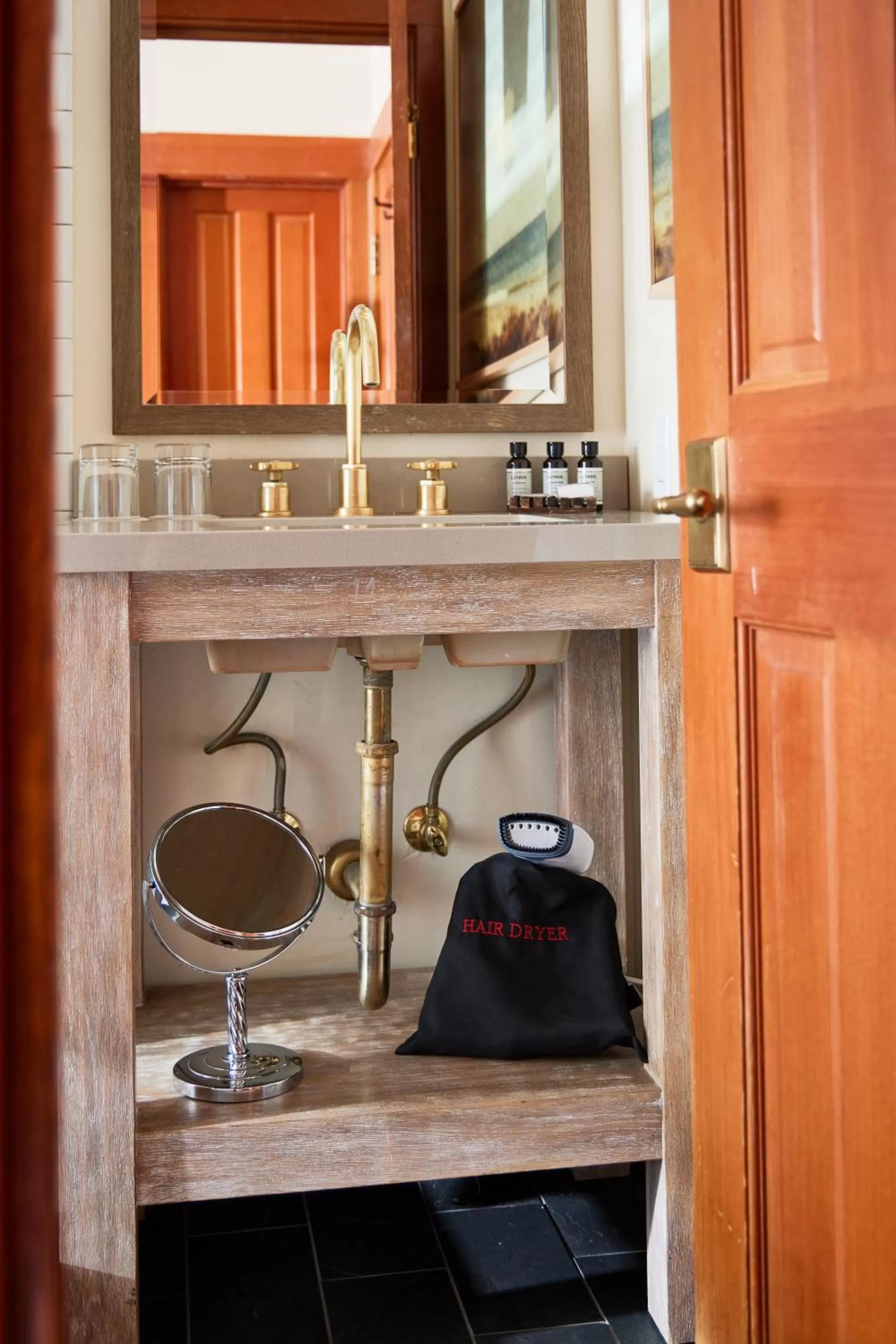 Bathroom in Olema House at Point Reyes