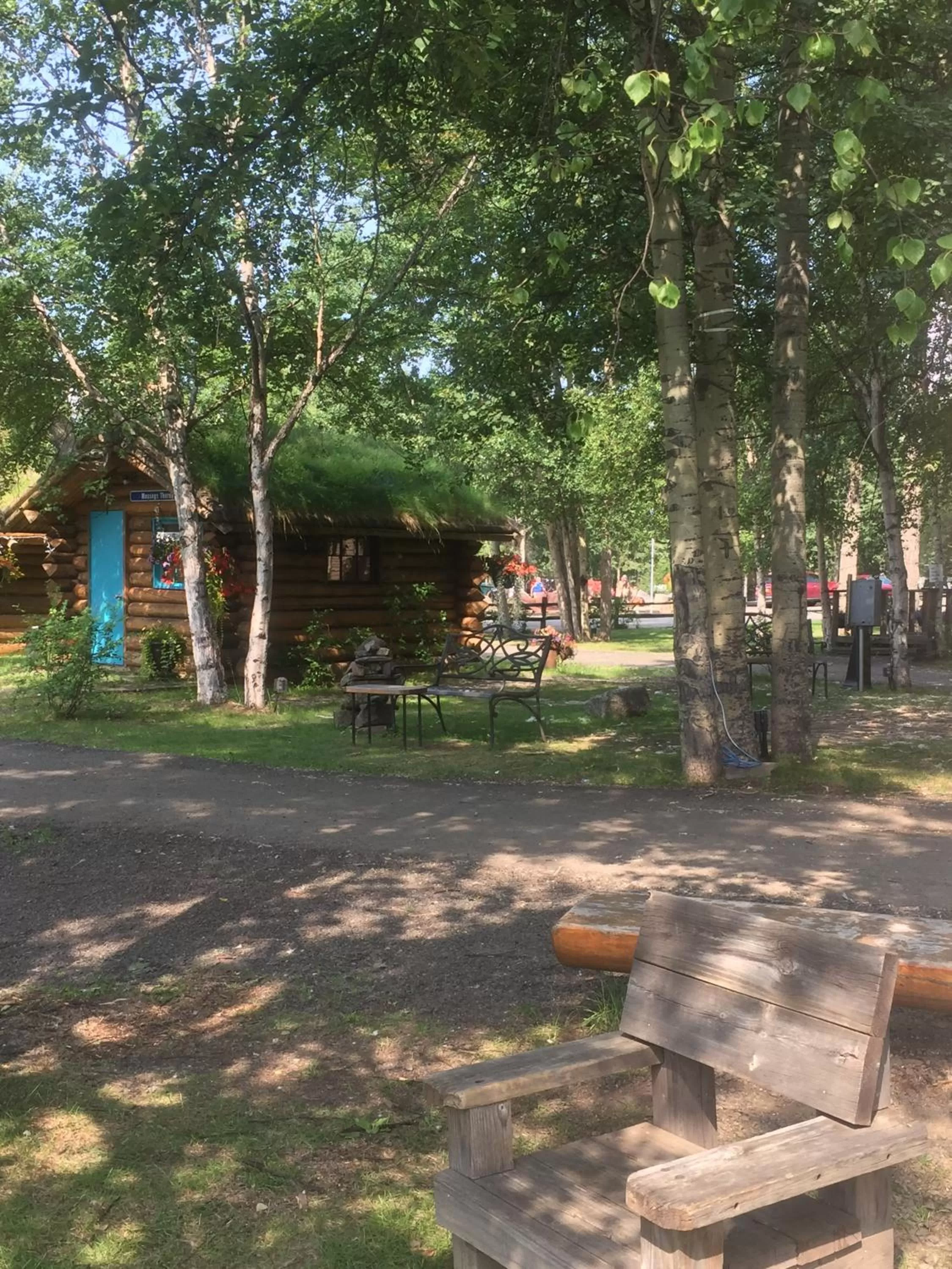 Property building in Chena Hot Springs Resort