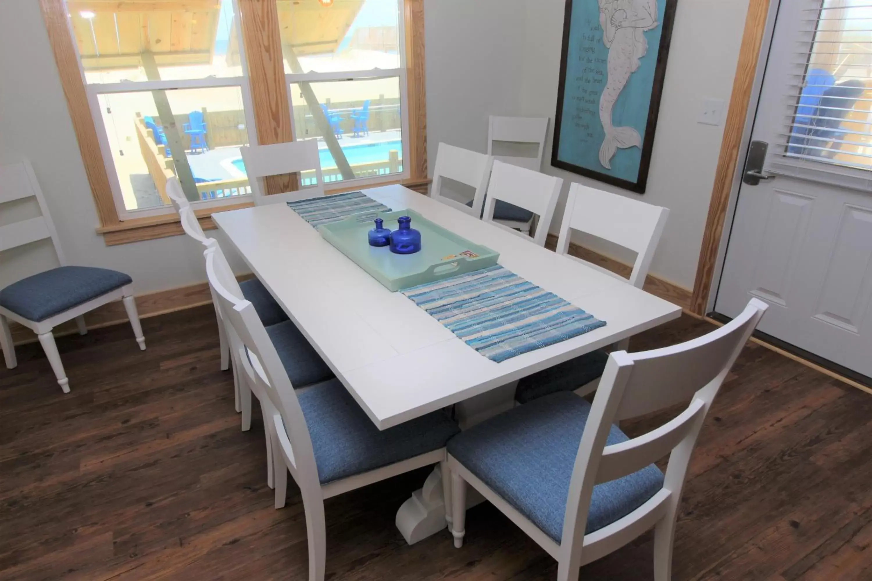 Dining Area in Whalebone Ocean Cottages by KEES Vacations