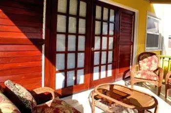 Balcony/Terrace, Seating Area in Grooms Beach Villa & Resort