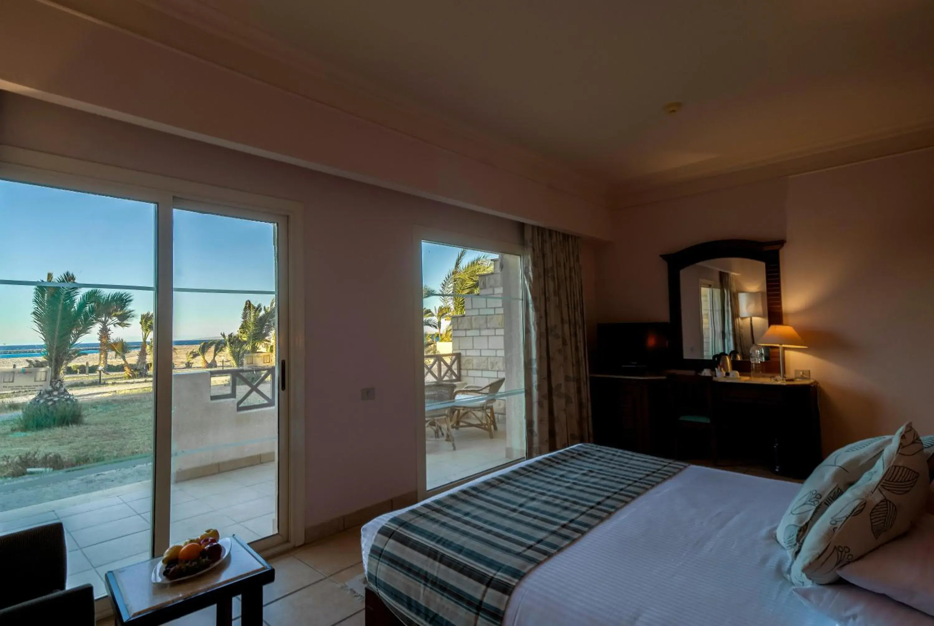 Balcony/Terrace in Hurghada Coral Beach Hotel