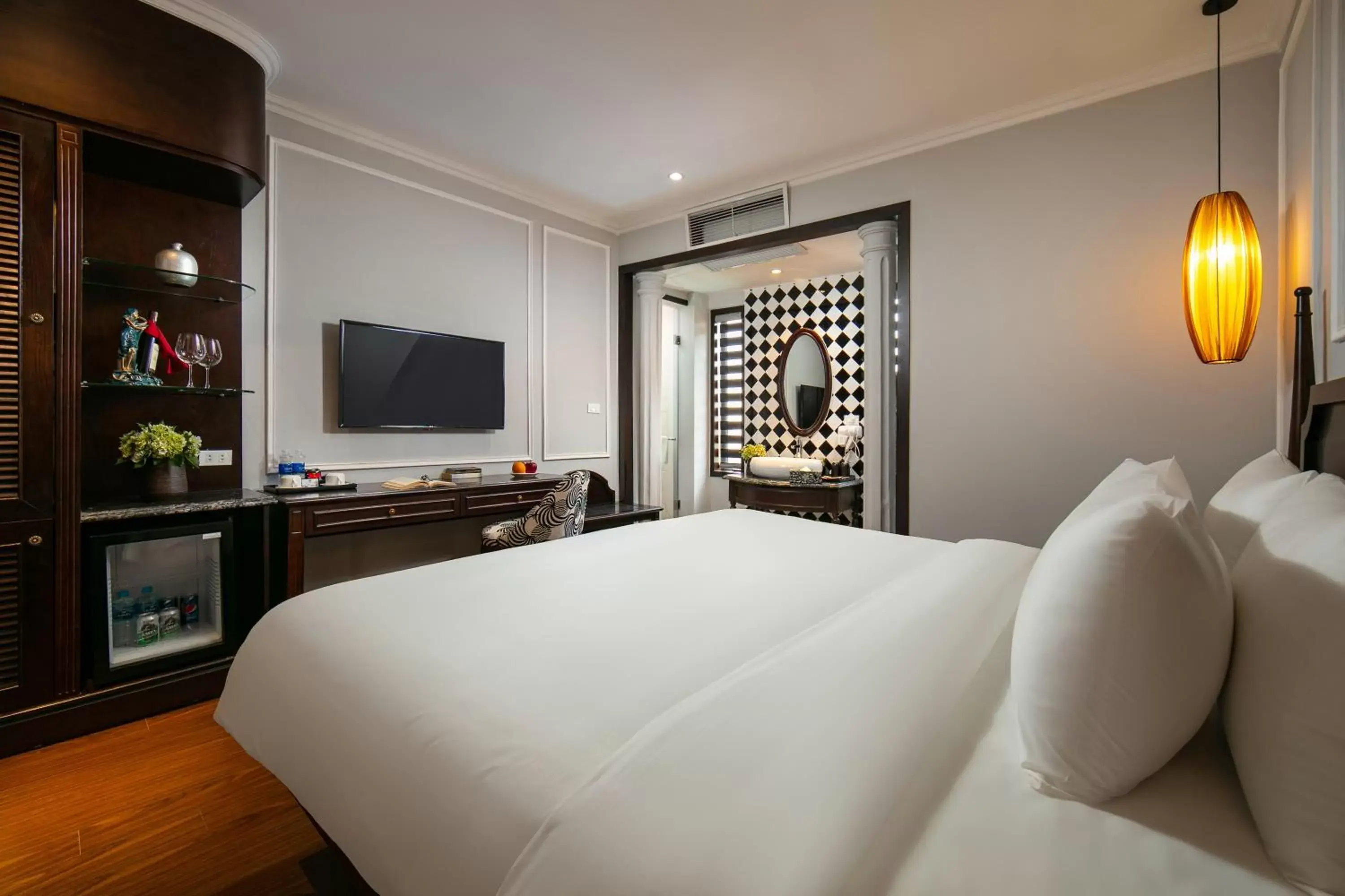 Bed in Salute Premium Hotel & Spa Bed in Salute Premium Hotel & Spa