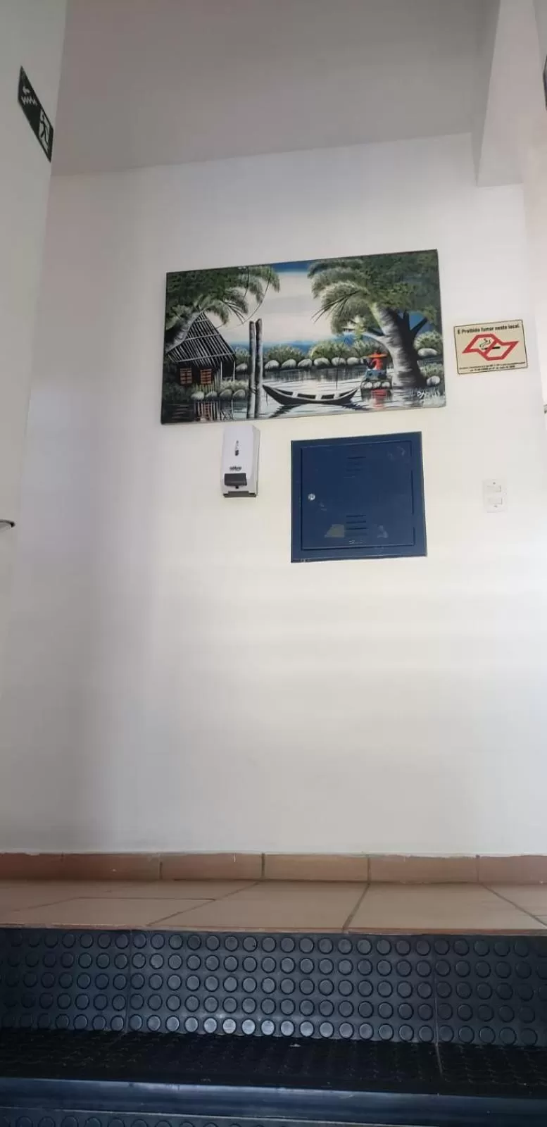 Decorative detail in Hotel Nevada Ubatuba