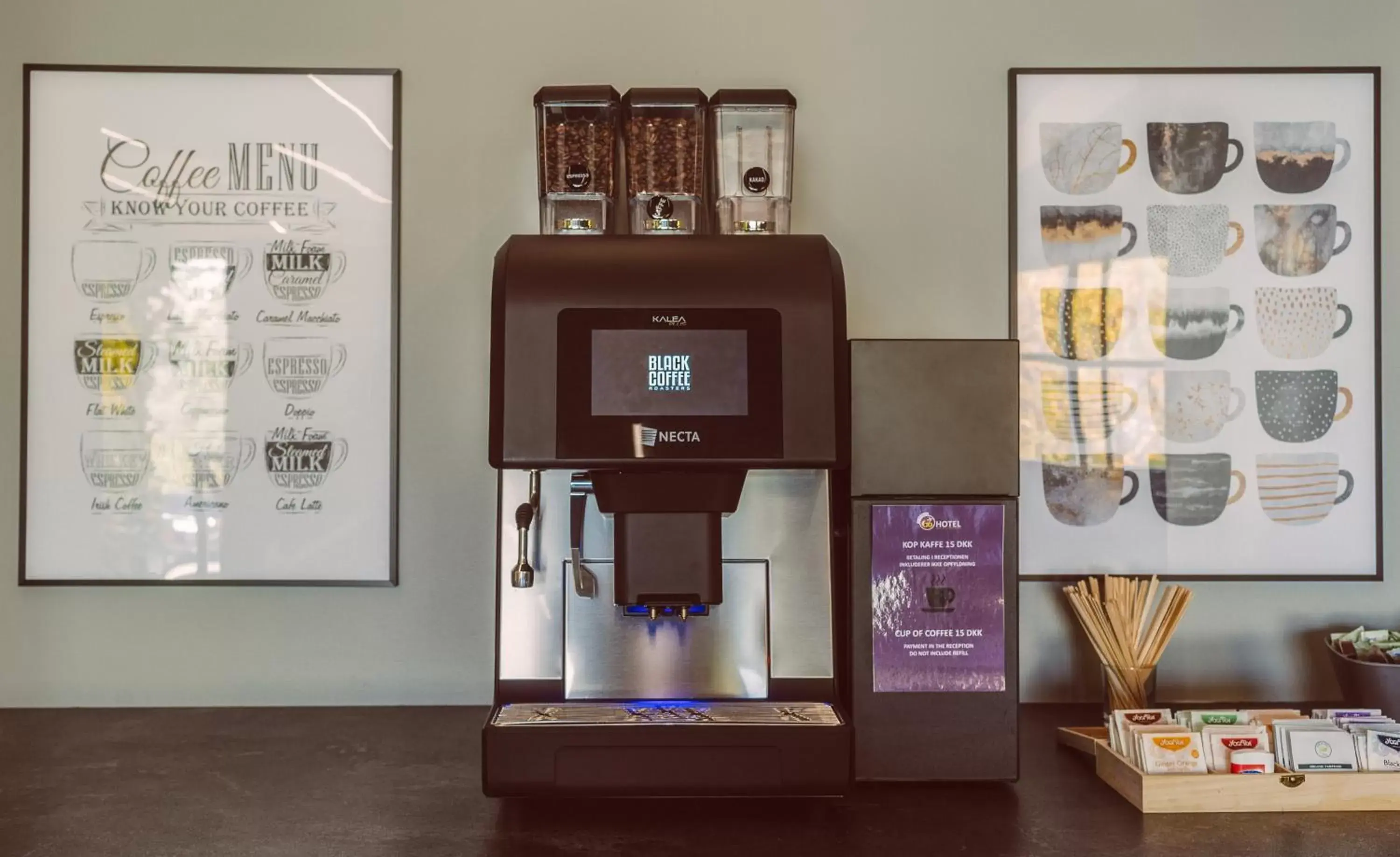 Coffee/tea facilities in Copenhagen Go Hotel