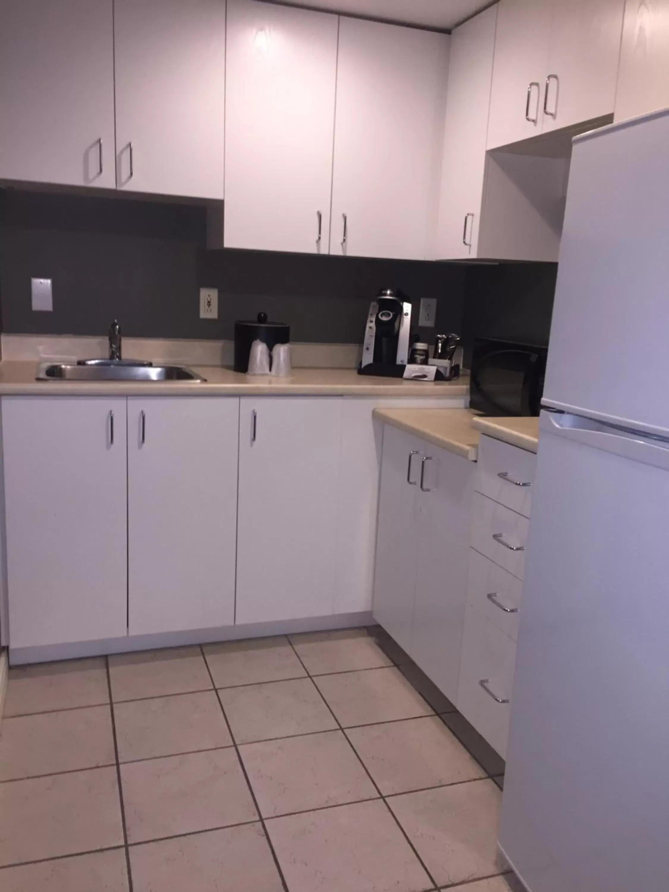 Kitchen or kitchenette, Kitchen/Kitchenette in Hotel Faubourg Montreal Centre-Ville Downtown