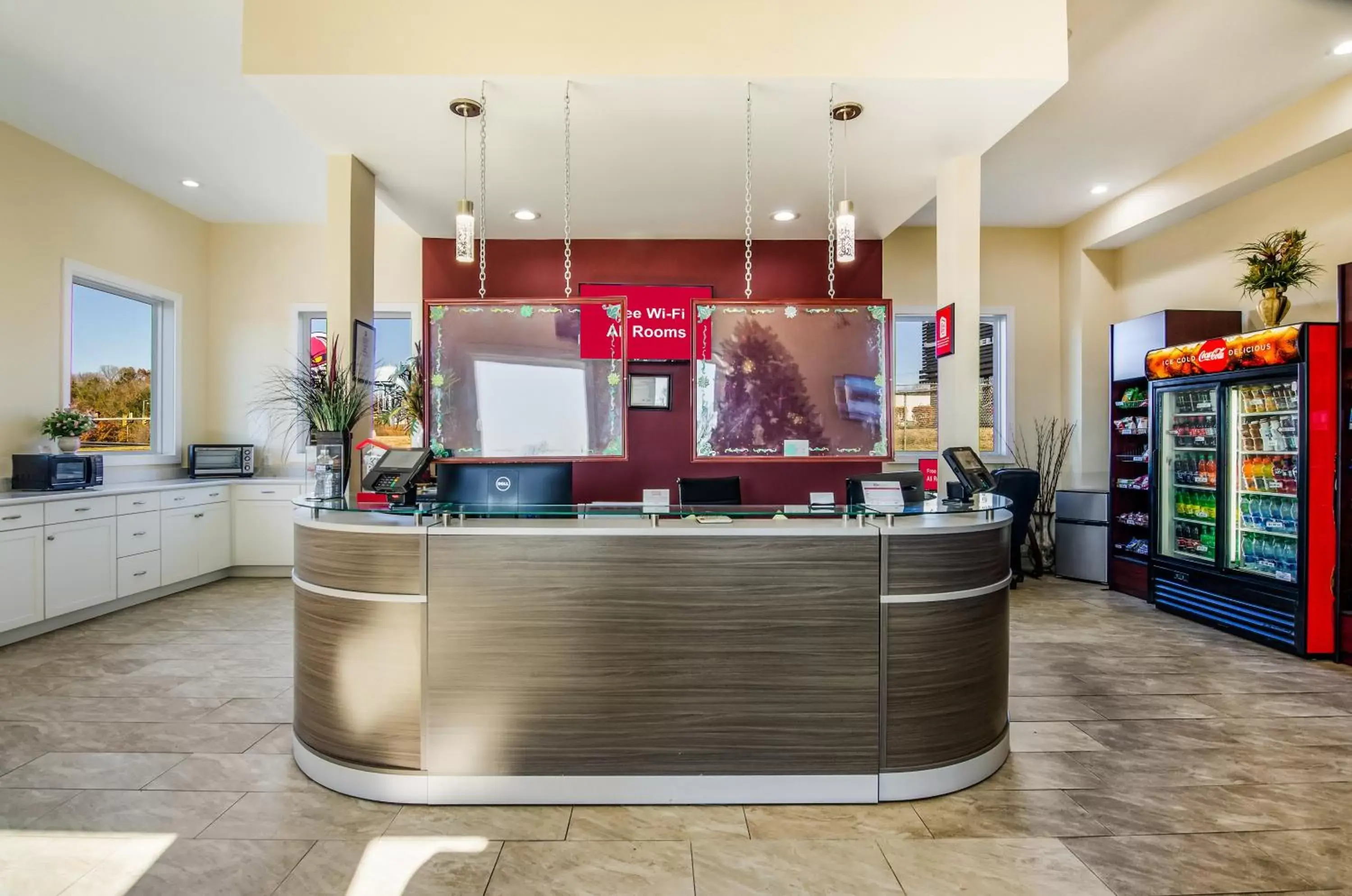 Lobby or reception, Lobby/Reception in Red Roof Inn Madison Heights, VA