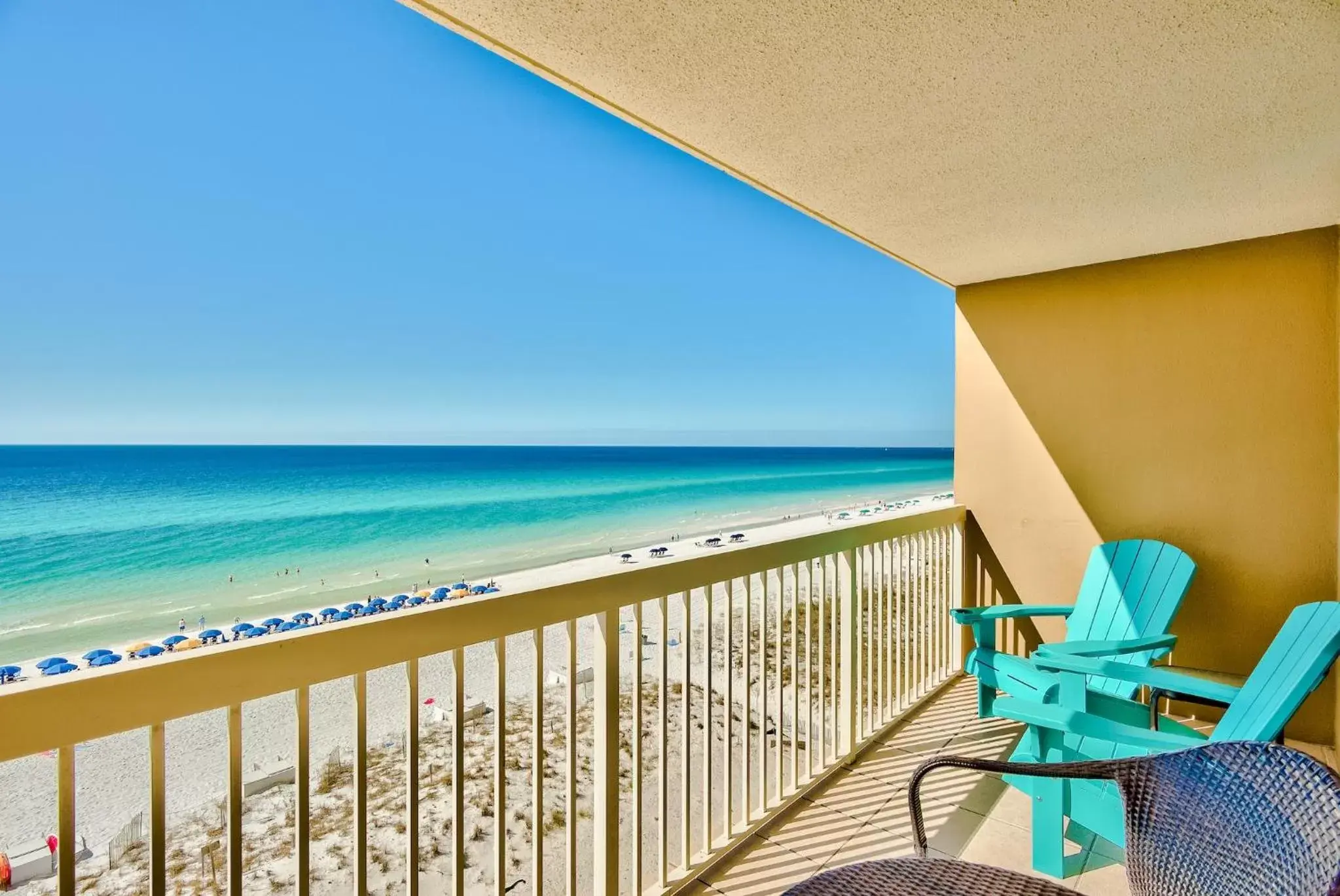 Balcony/Terrace in Pelican Beach Resort by Tufan