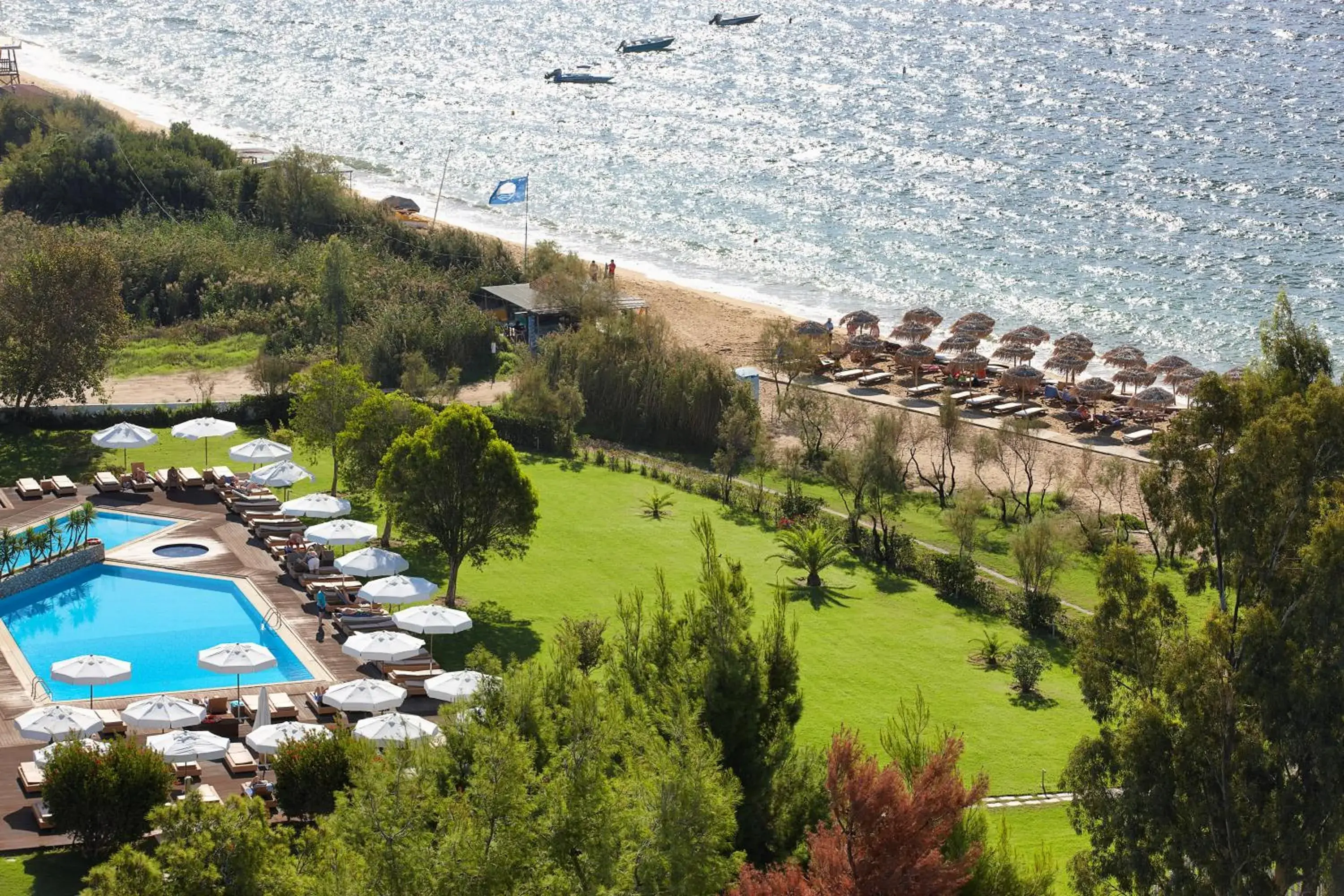 Garden, Pool View in Skiathos Princess