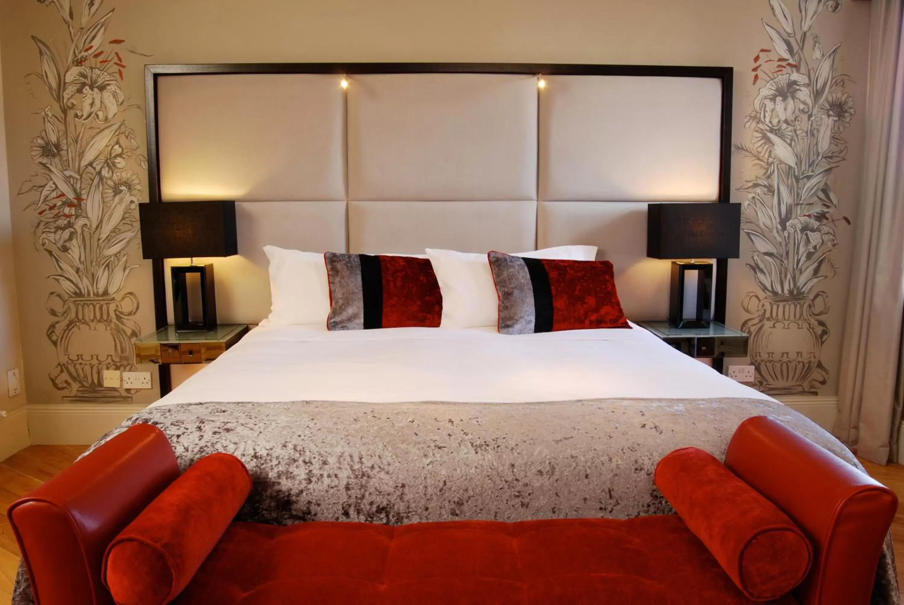 Bed in Benedicts Hotel